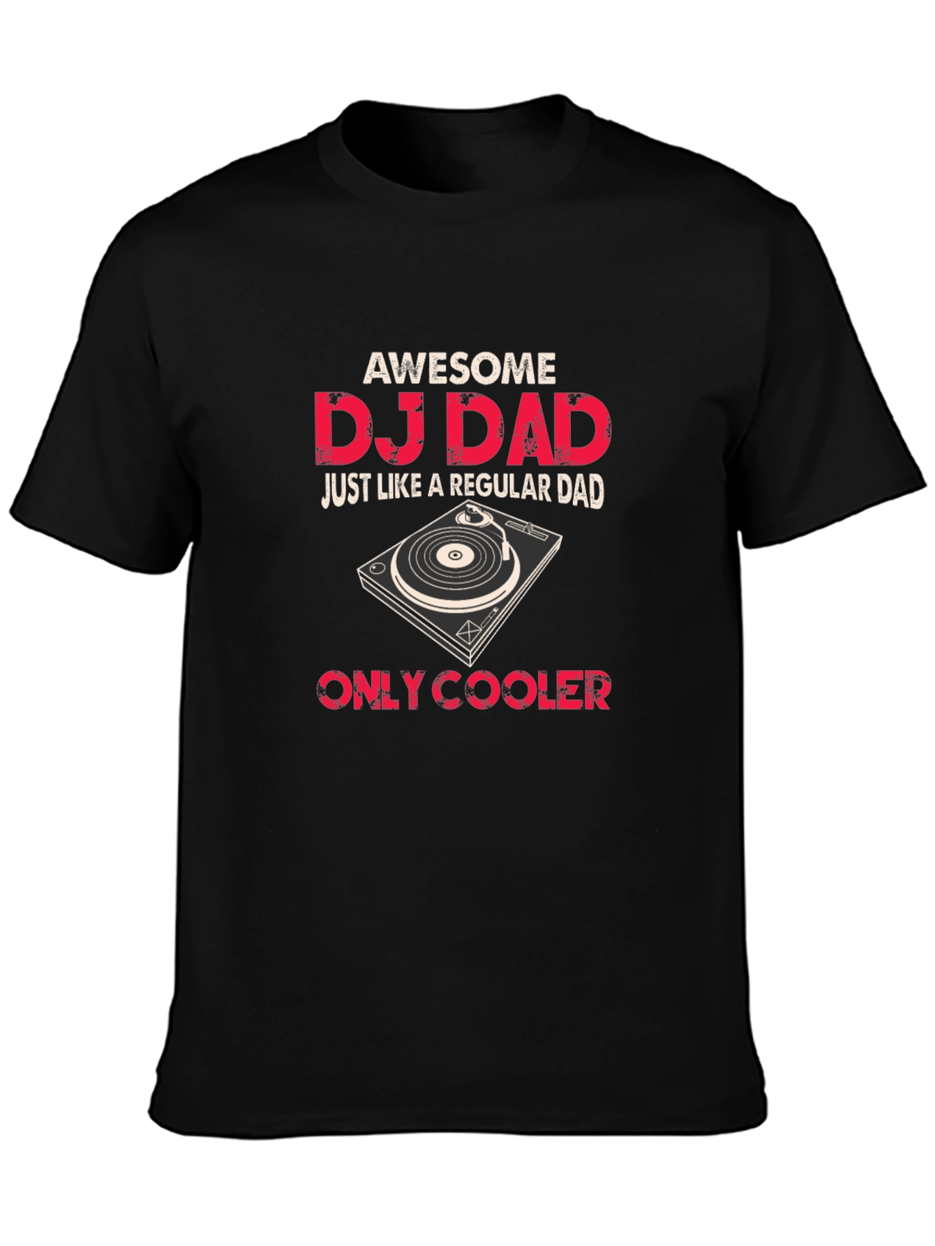 Awesome DJ Dad Graphic T-Shirt
