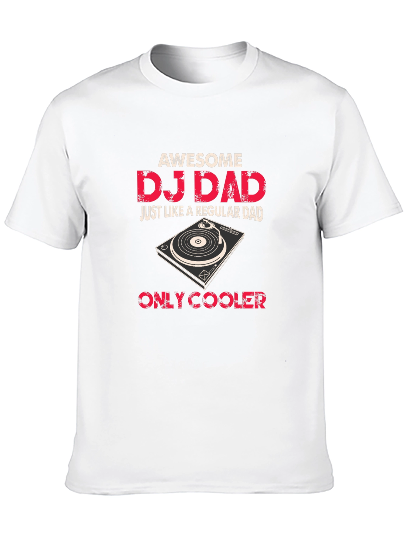Awesome DJ Dad Graphic T-Shirt