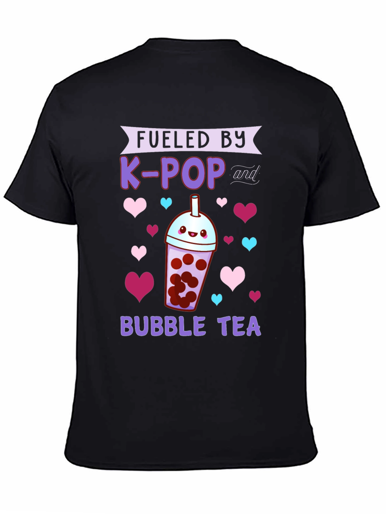Fueled by K-POP and Bubble Tea T-Shirt