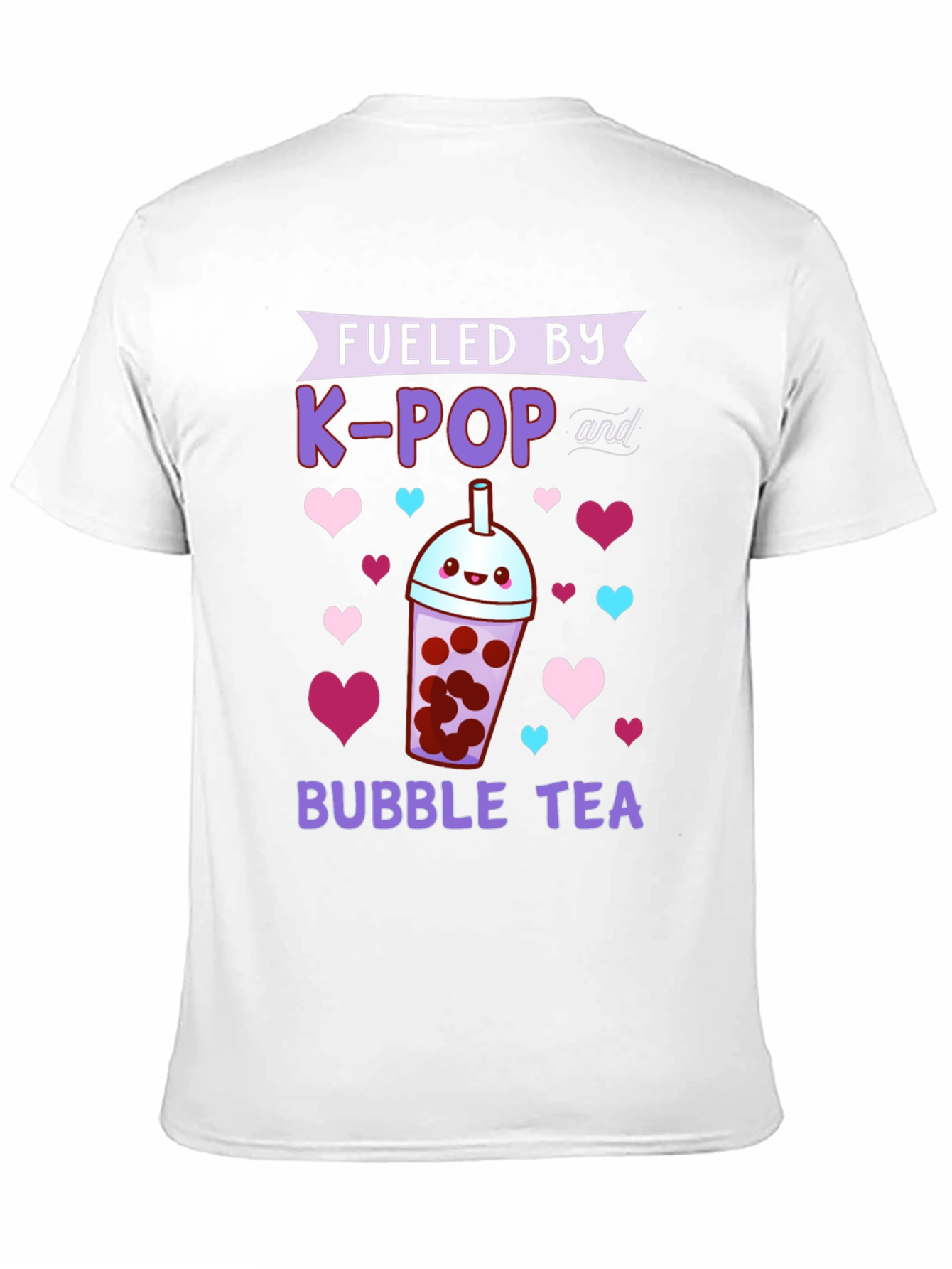 Fueled by K-POP and Bubble Tea T-Shirt