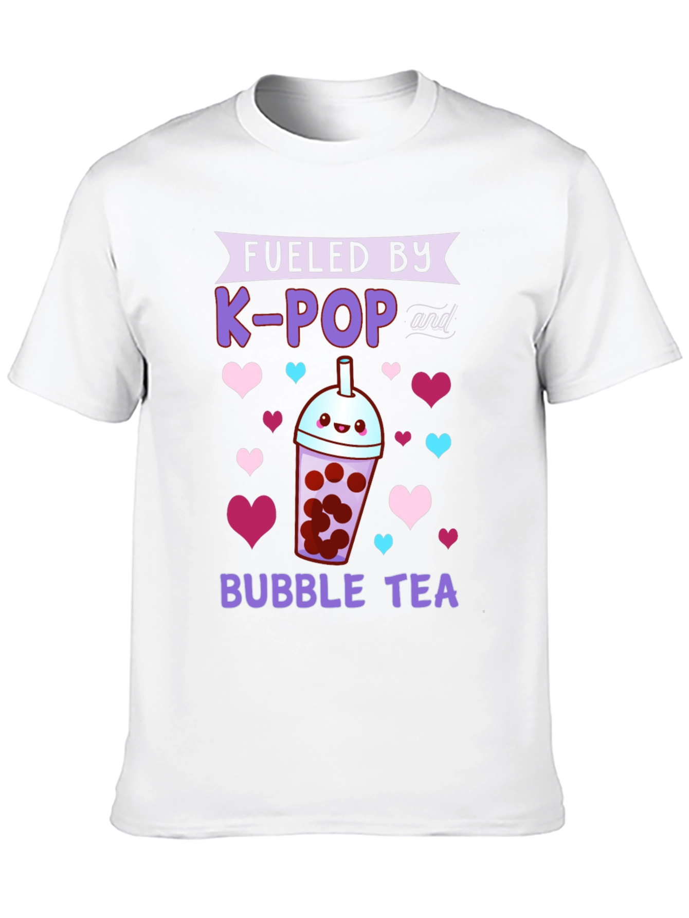 Fueled by K-POP and Bubble Tea T-Shirt