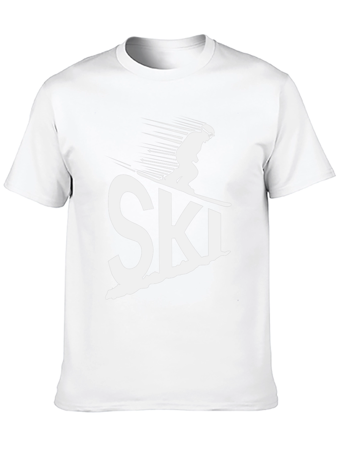 Ski T-Shirt: Sporty Tee for Winter Lovers