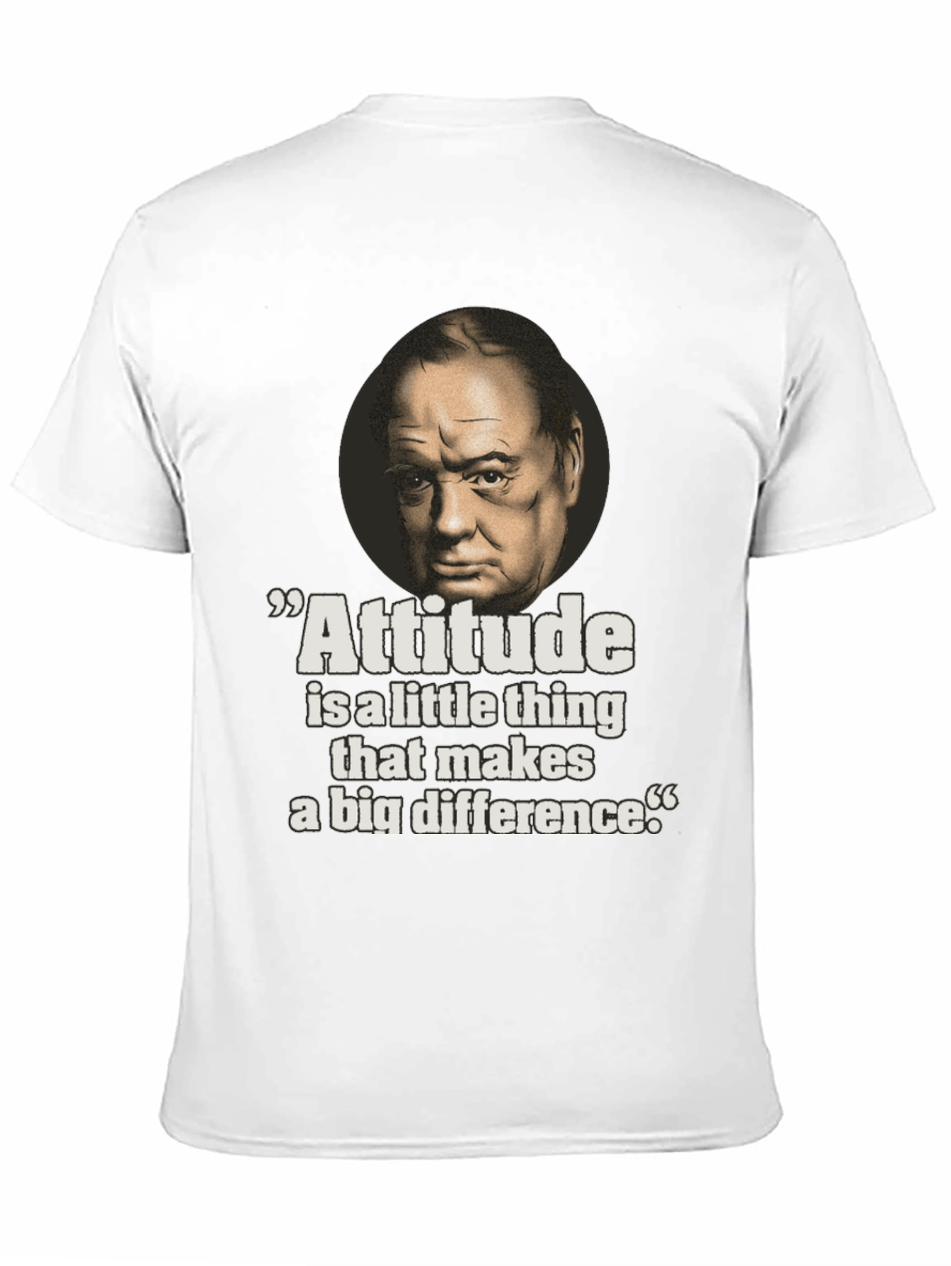 Attitude Quote Graphic T-Shirt