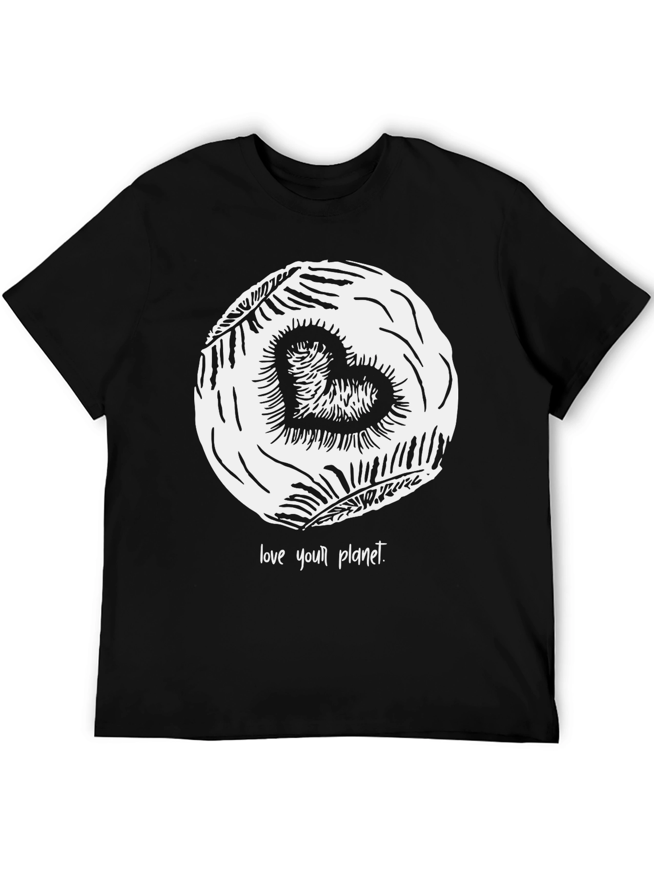 Love Your Planet Graphic Tee - Eco Friendly T-Shirt