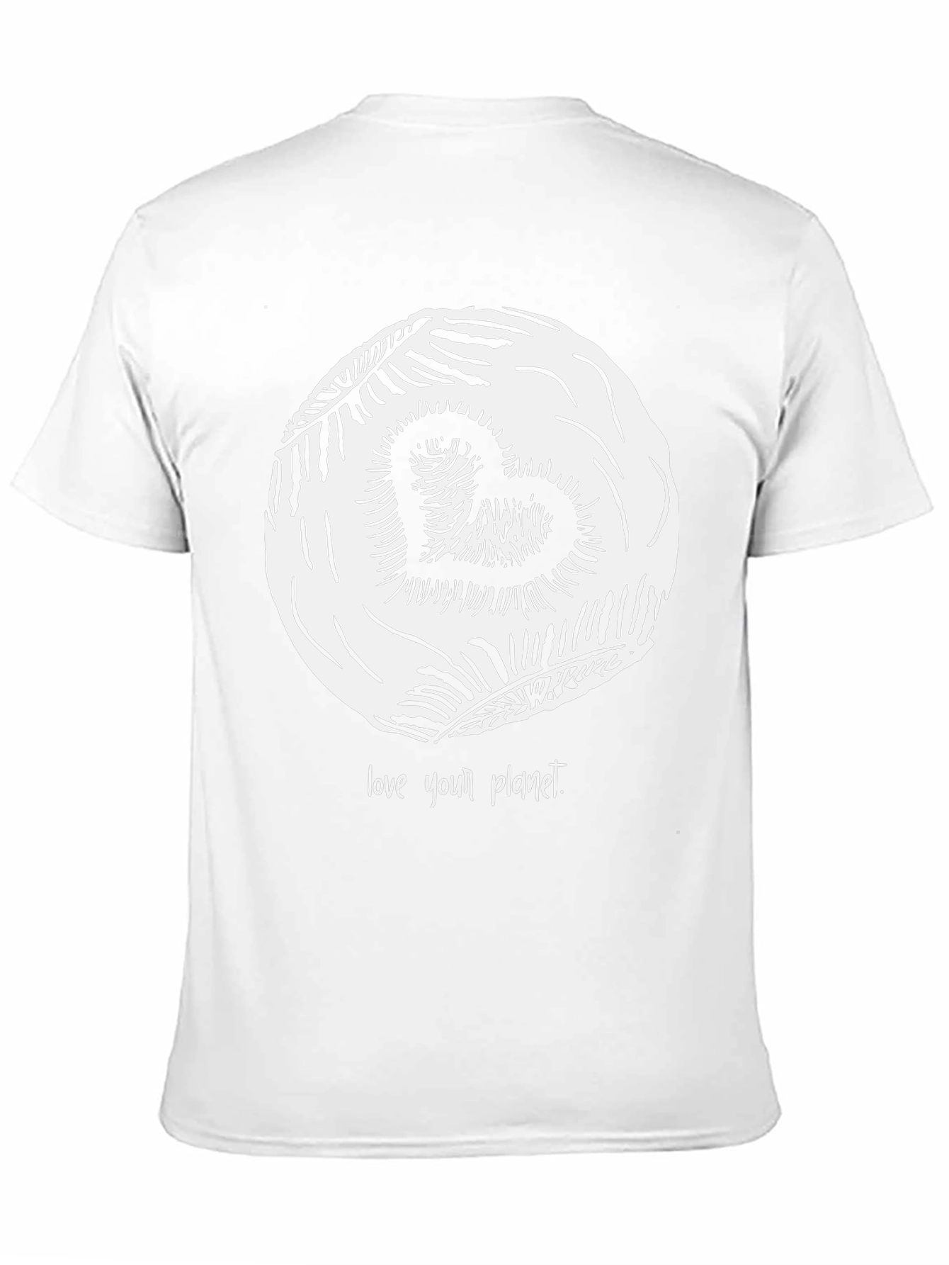 Love Your Planet Graphic Tee - Eco Friendly T-Shirt
