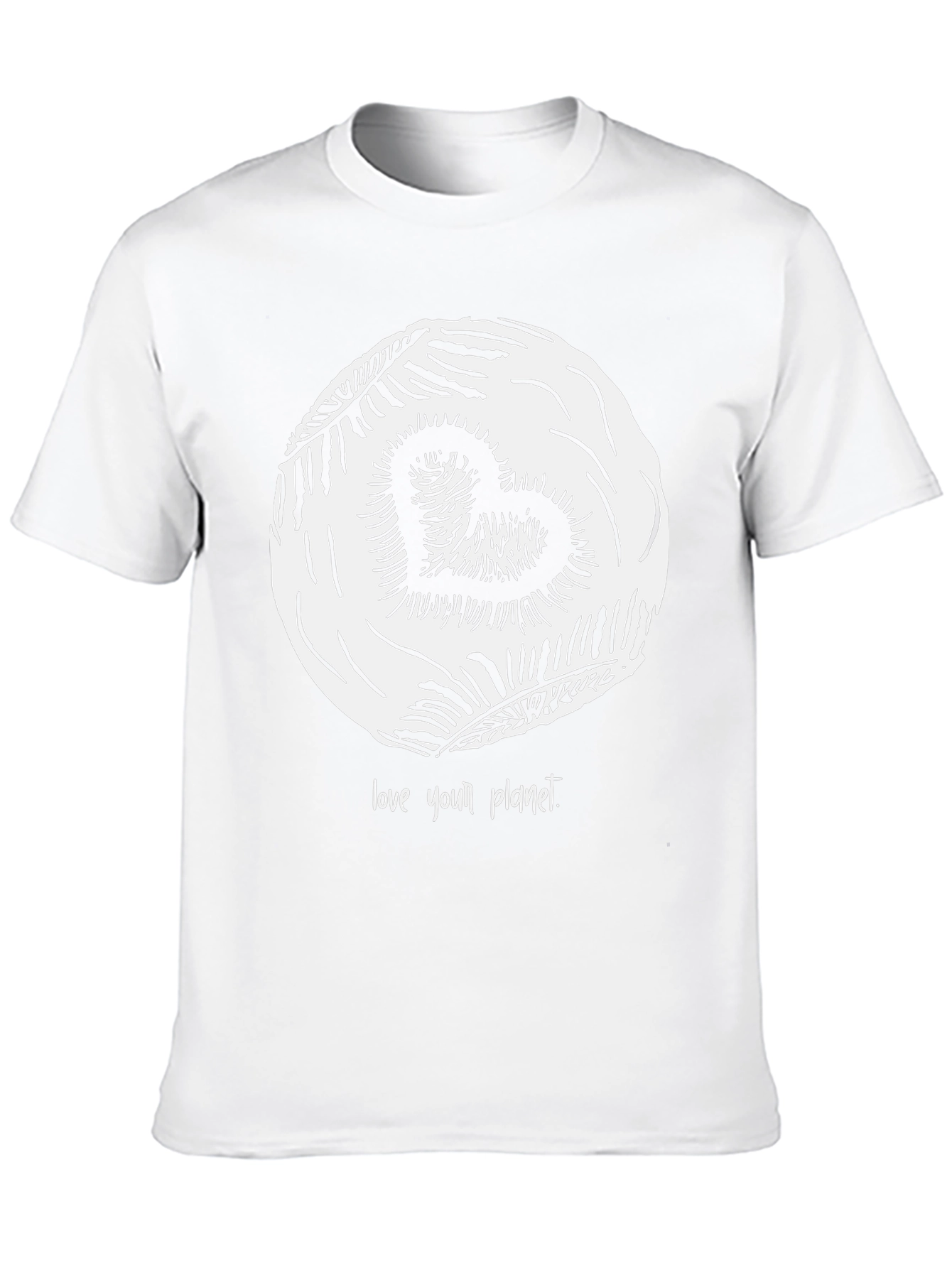 Love Your Planet Graphic Tee - Eco Friendly T-Shirt