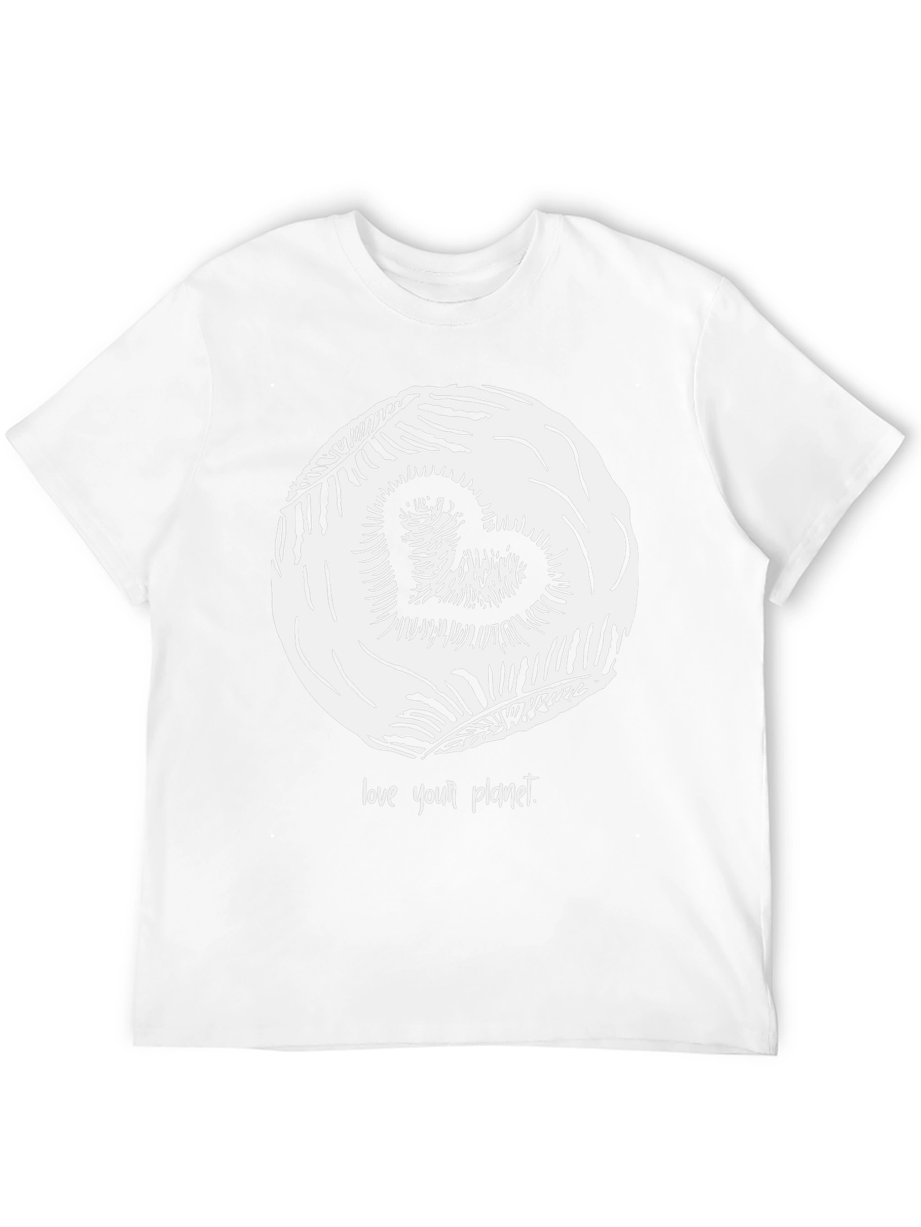 Love Your Planet Graphic Tee - Eco Friendly T-Shirt