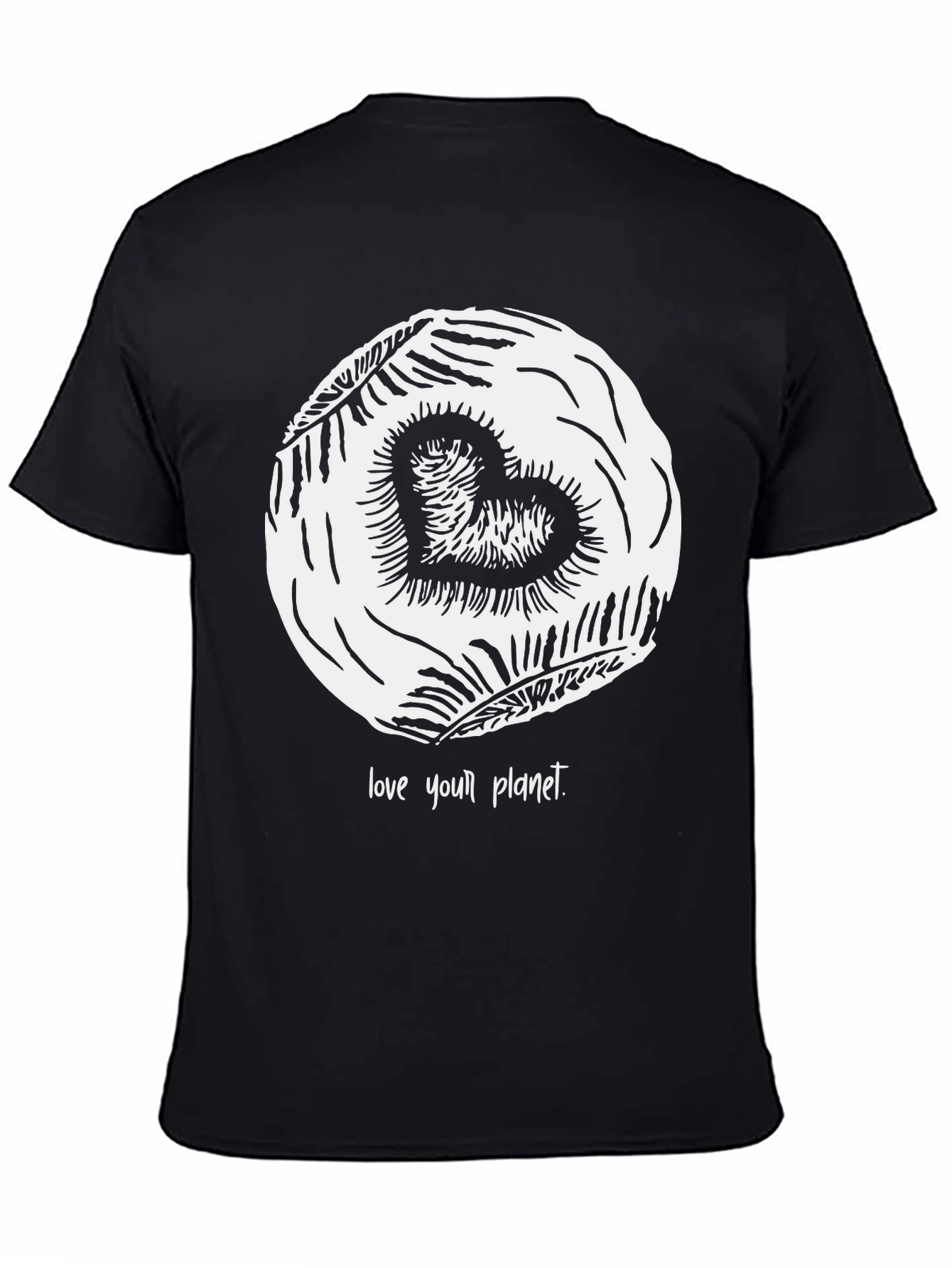 Love Your Planet Graphic Tee - Eco Friendly T-Shirt