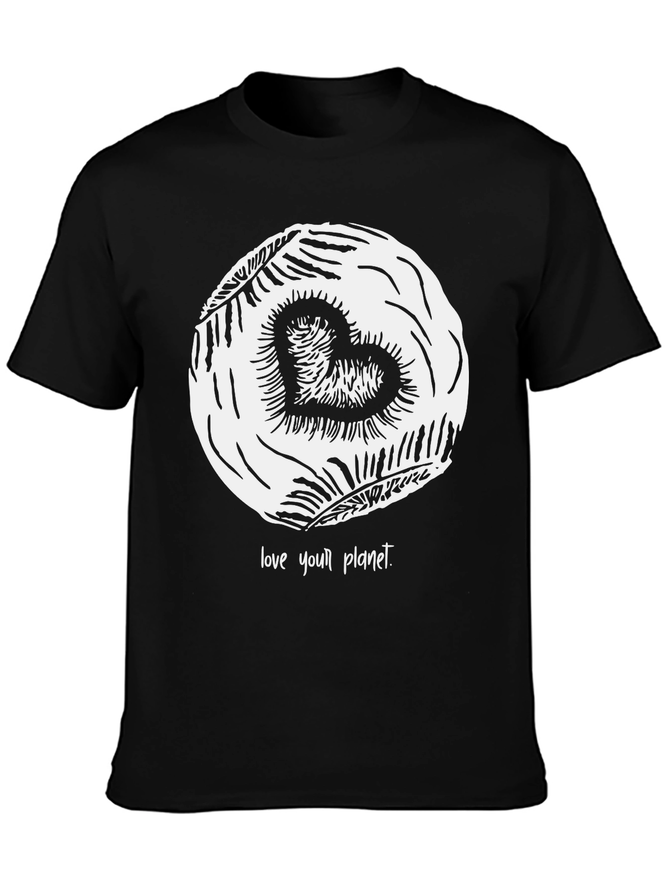 Love Your Planet Graphic Tee - Eco Friendly T-Shirt