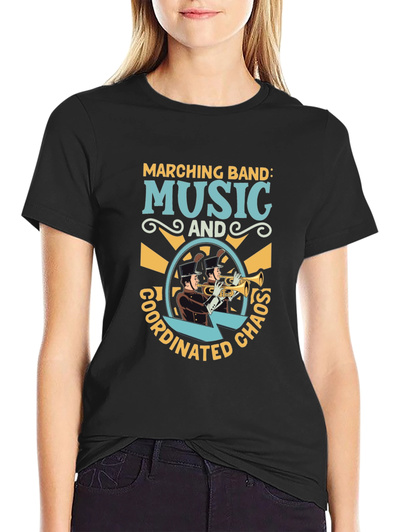 Marching Band Music T-Shirt
