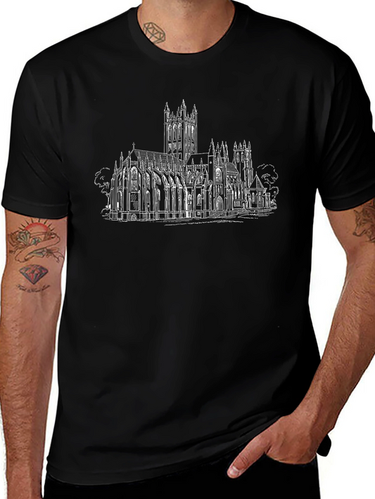 Cathedral Graphic Tee - Black