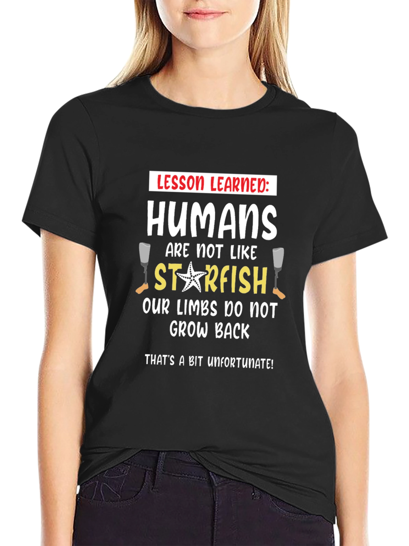 Funny Human Starfish Limbs Grow Back T-Shirt