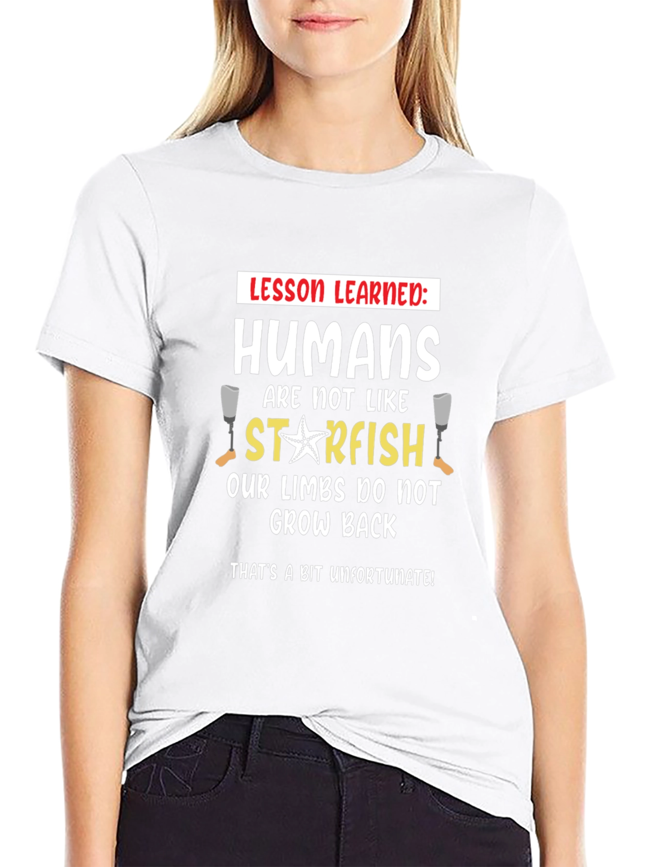 Funny Human Starfish Limbs Grow Back T-Shirt