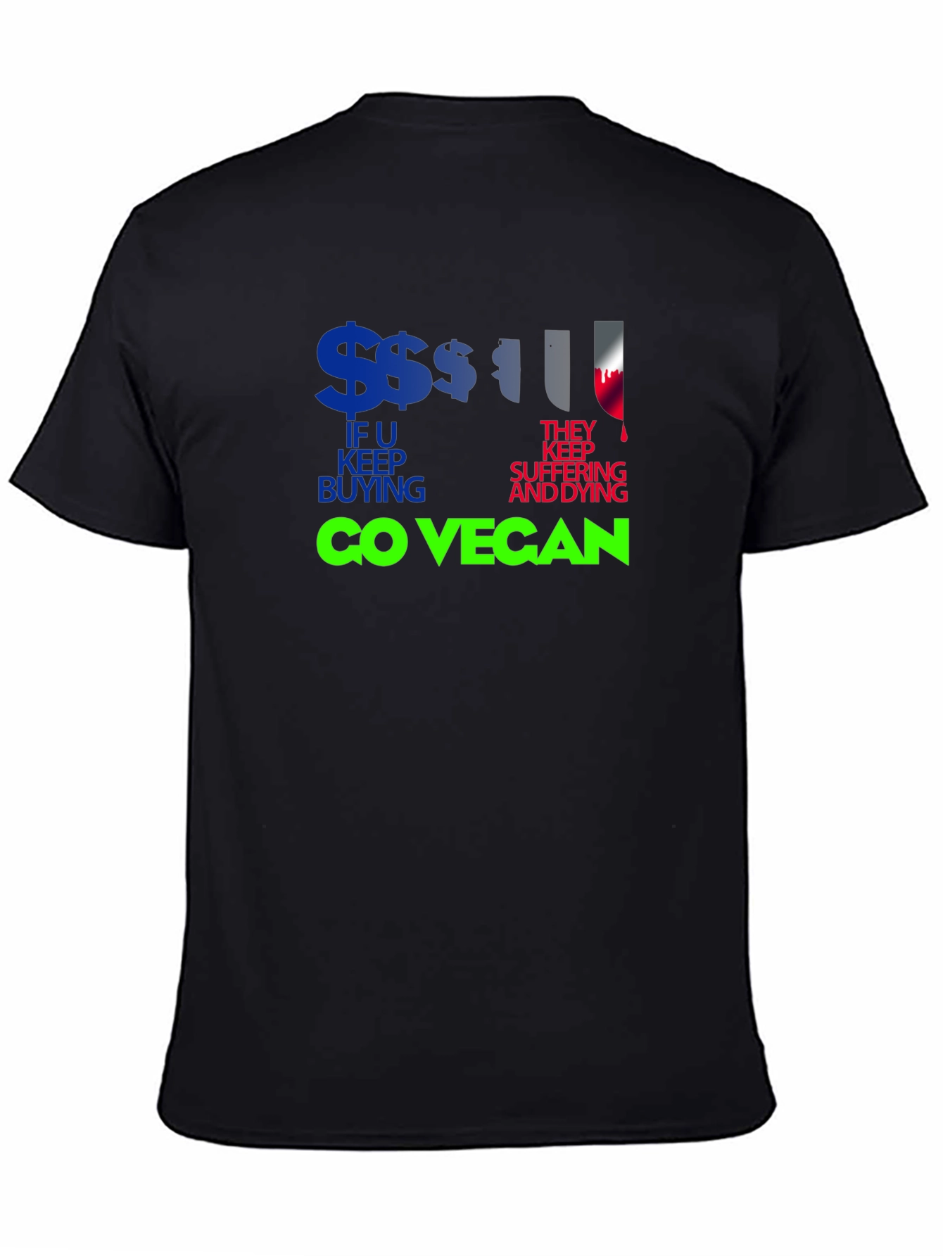 Go Vegan Graphic T-Shirt