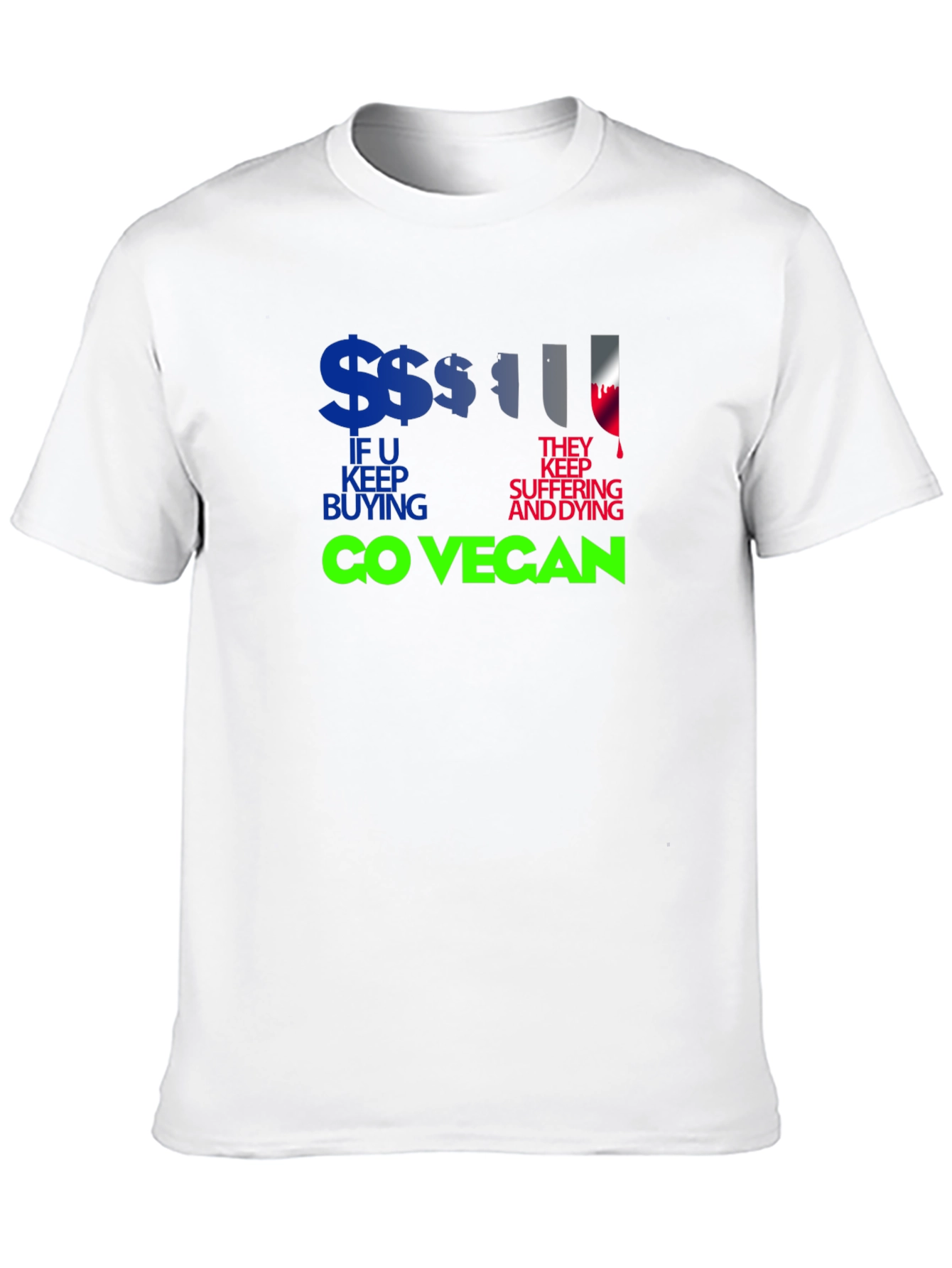 Go Vegan Graphic T-Shirt