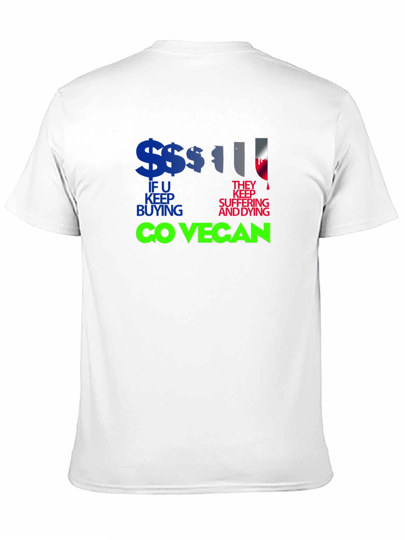 Go Vegan Graphic T-Shirt