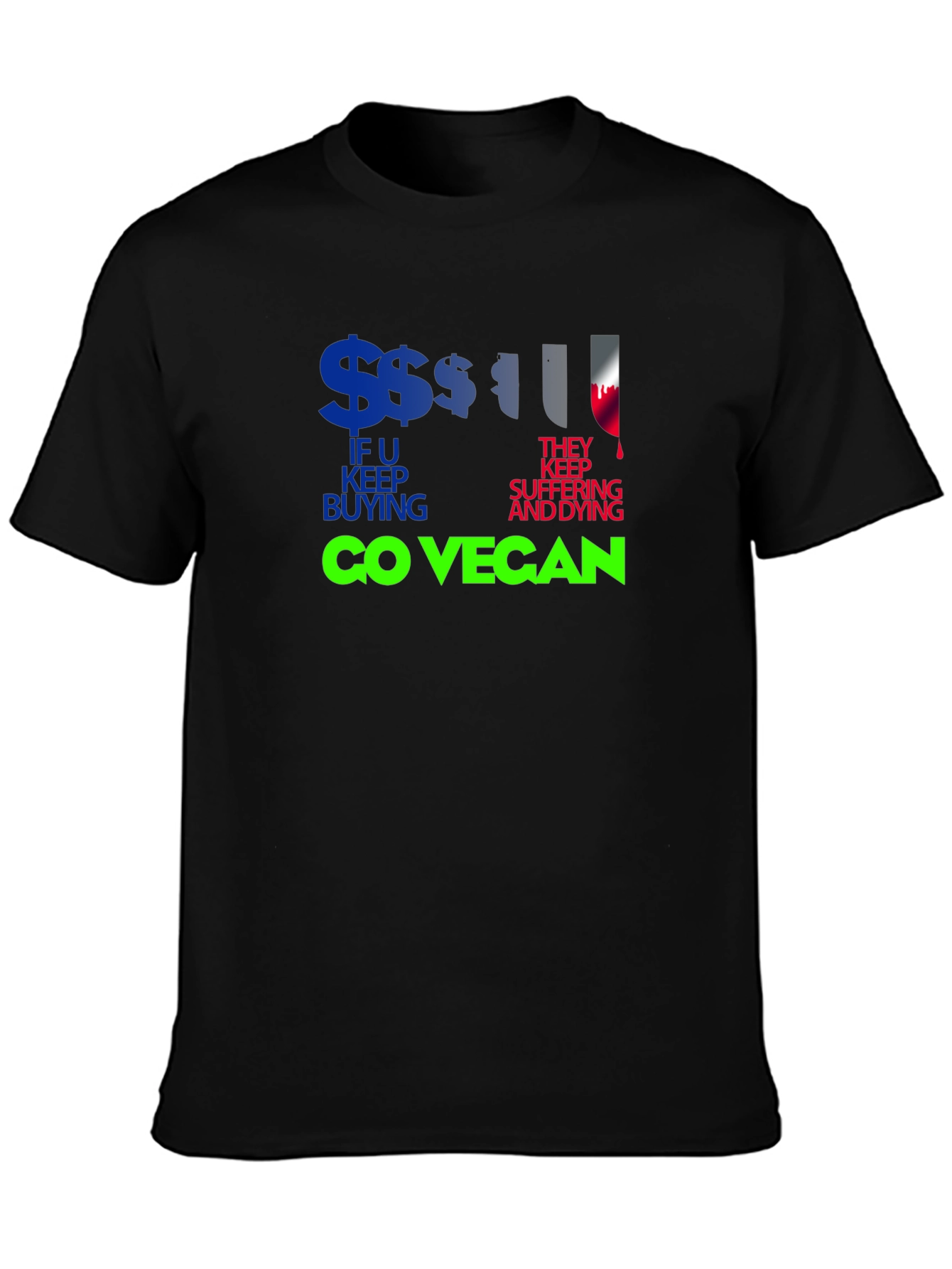 Go Vegan Graphic T-Shirt