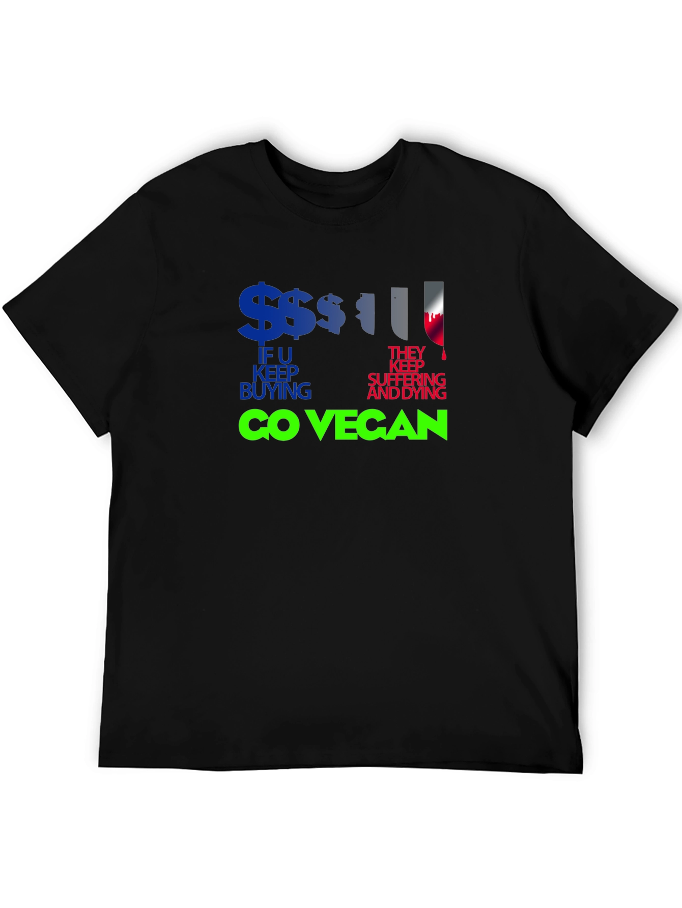 Go Vegan Graphic T-Shirt