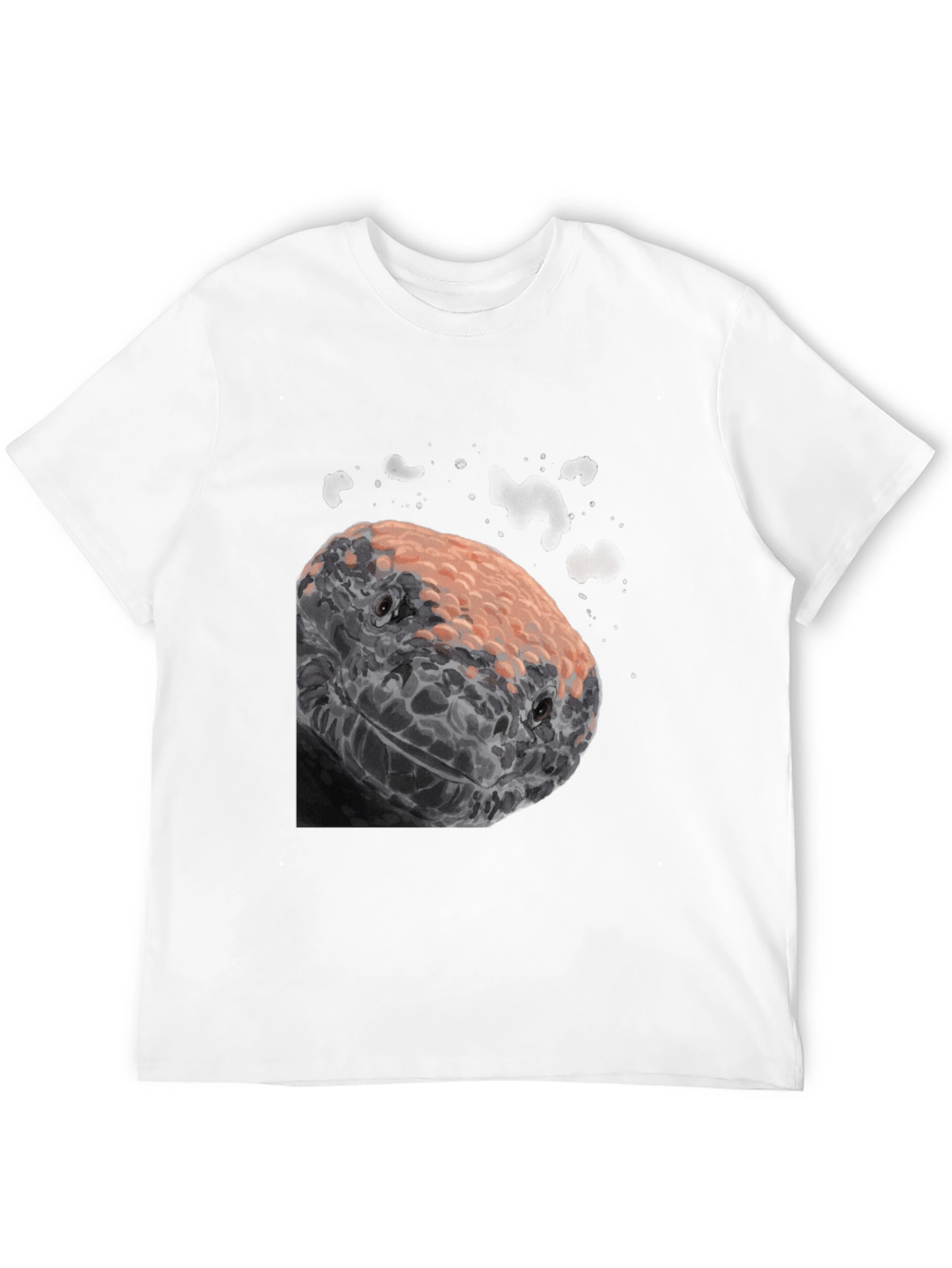 Gila Monster Graphic Tee - Black Cotton Blend