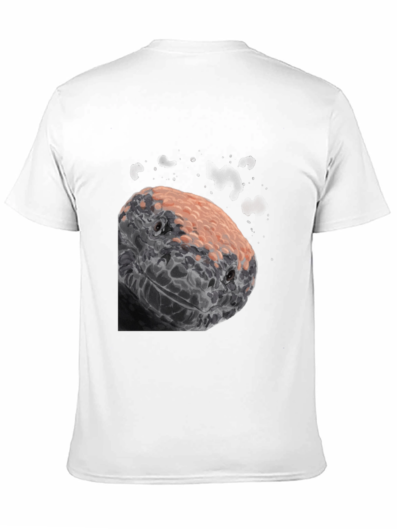 Gila Monster Graphic Tee - Black Cotton Blend