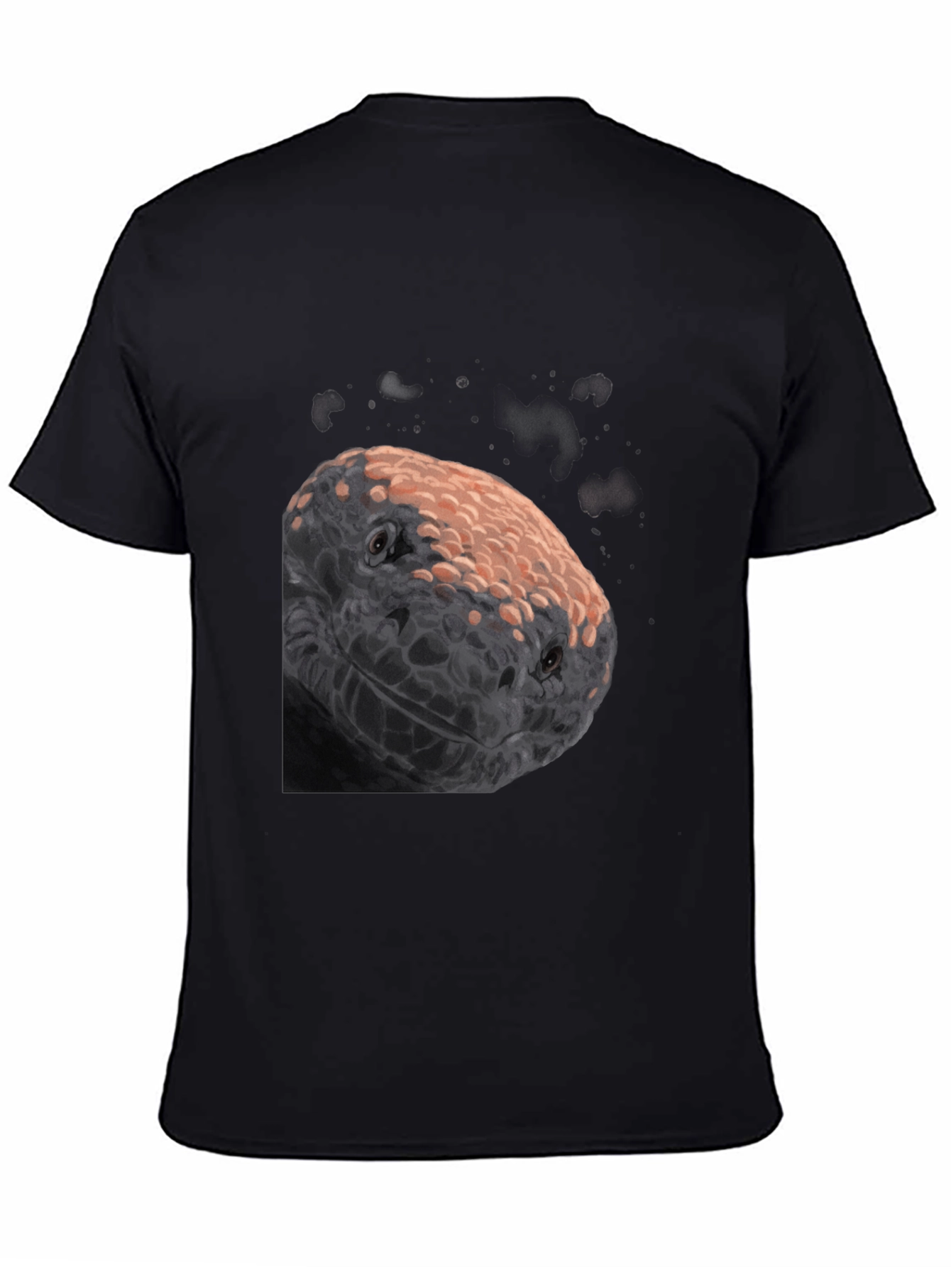 Gila Monster Graphic Tee - Black Cotton Blend