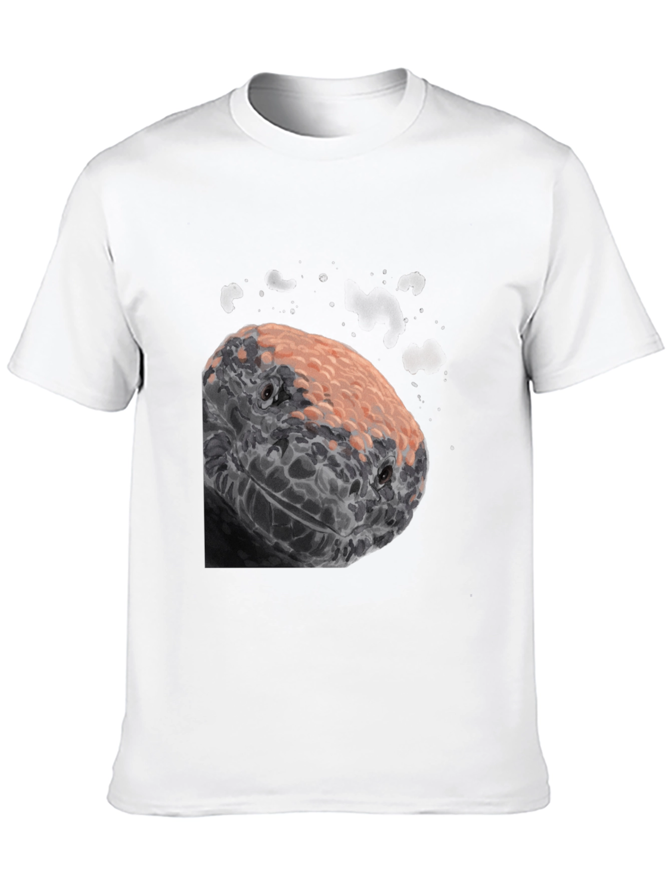 Gila Monster Graphic Tee - Black Cotton Blend