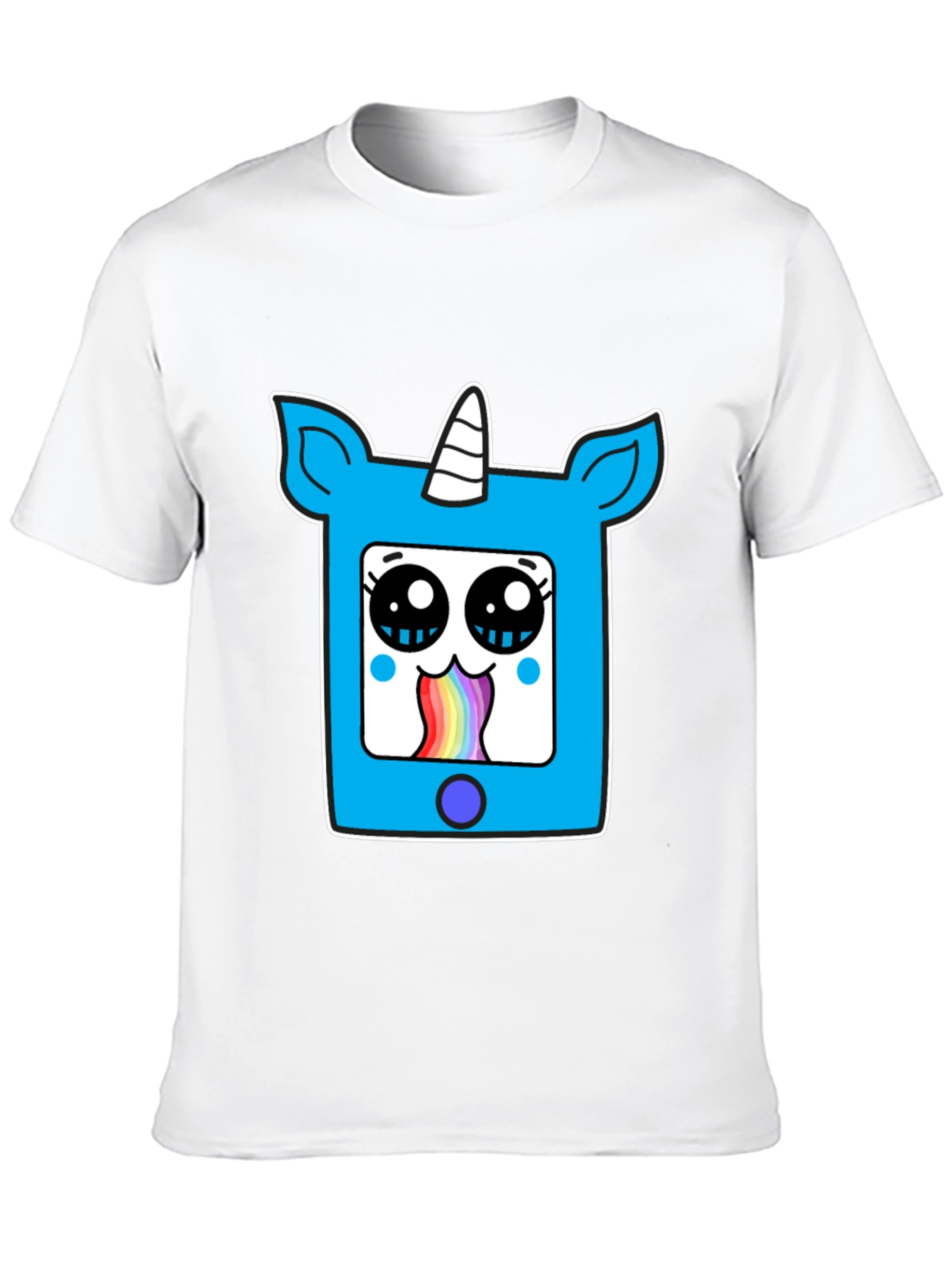 Unicorn Rainbow Vomit Graphic Tee