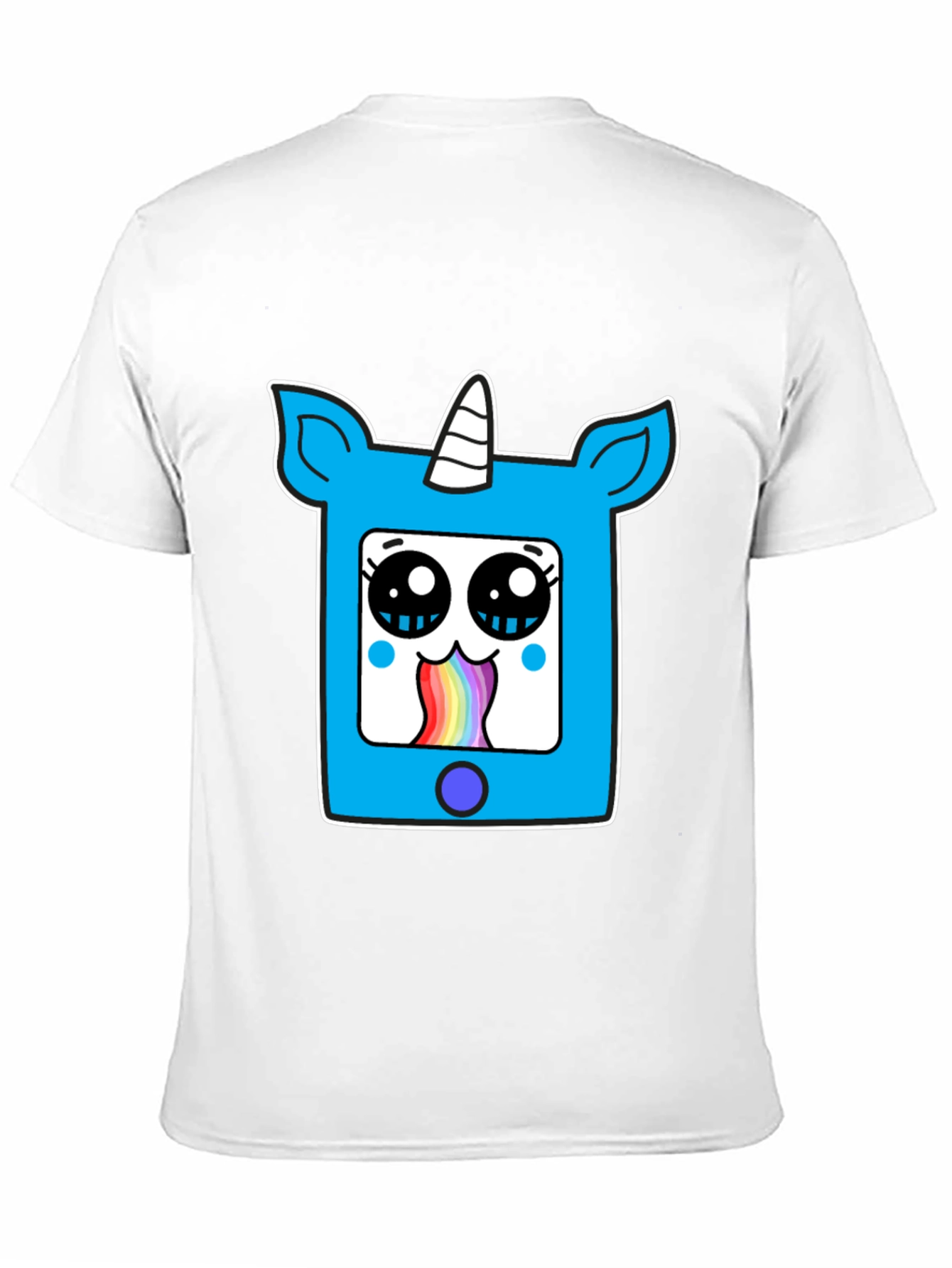Unicorn Rainbow Vomit Graphic Tee