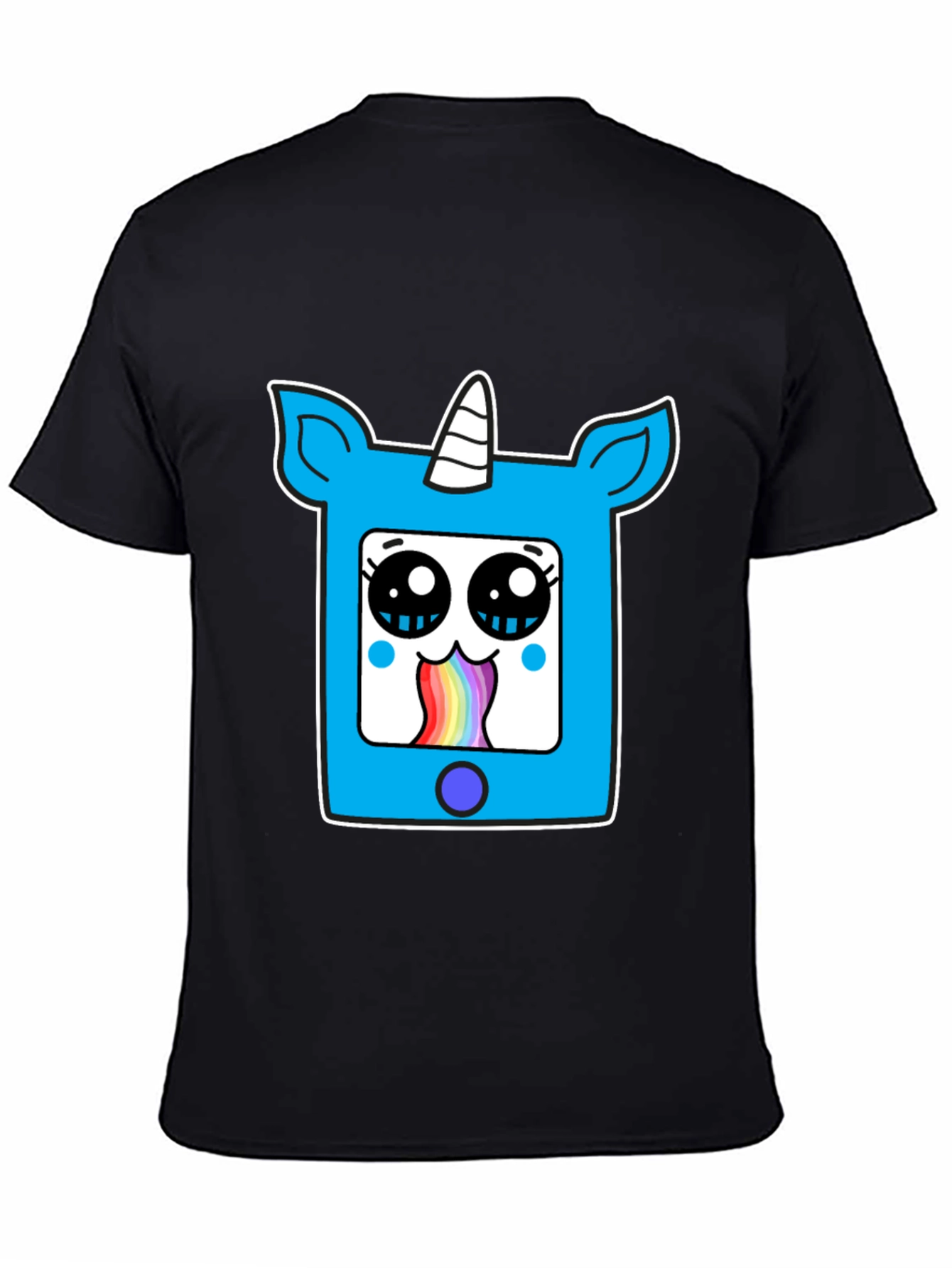 Unicorn Rainbow Vomit Graphic Tee