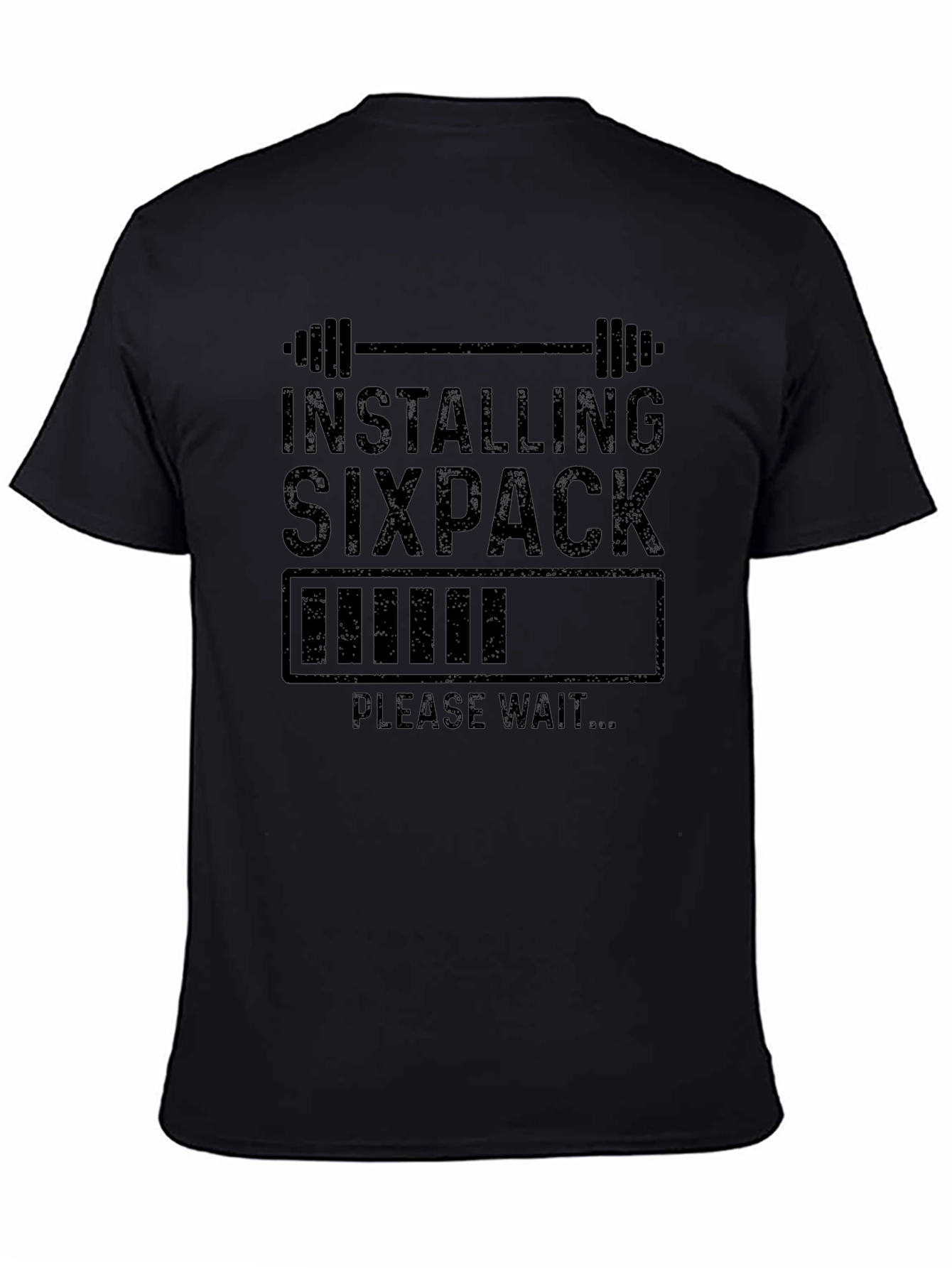 Installing Sixpack Funny Gym T-Shirt