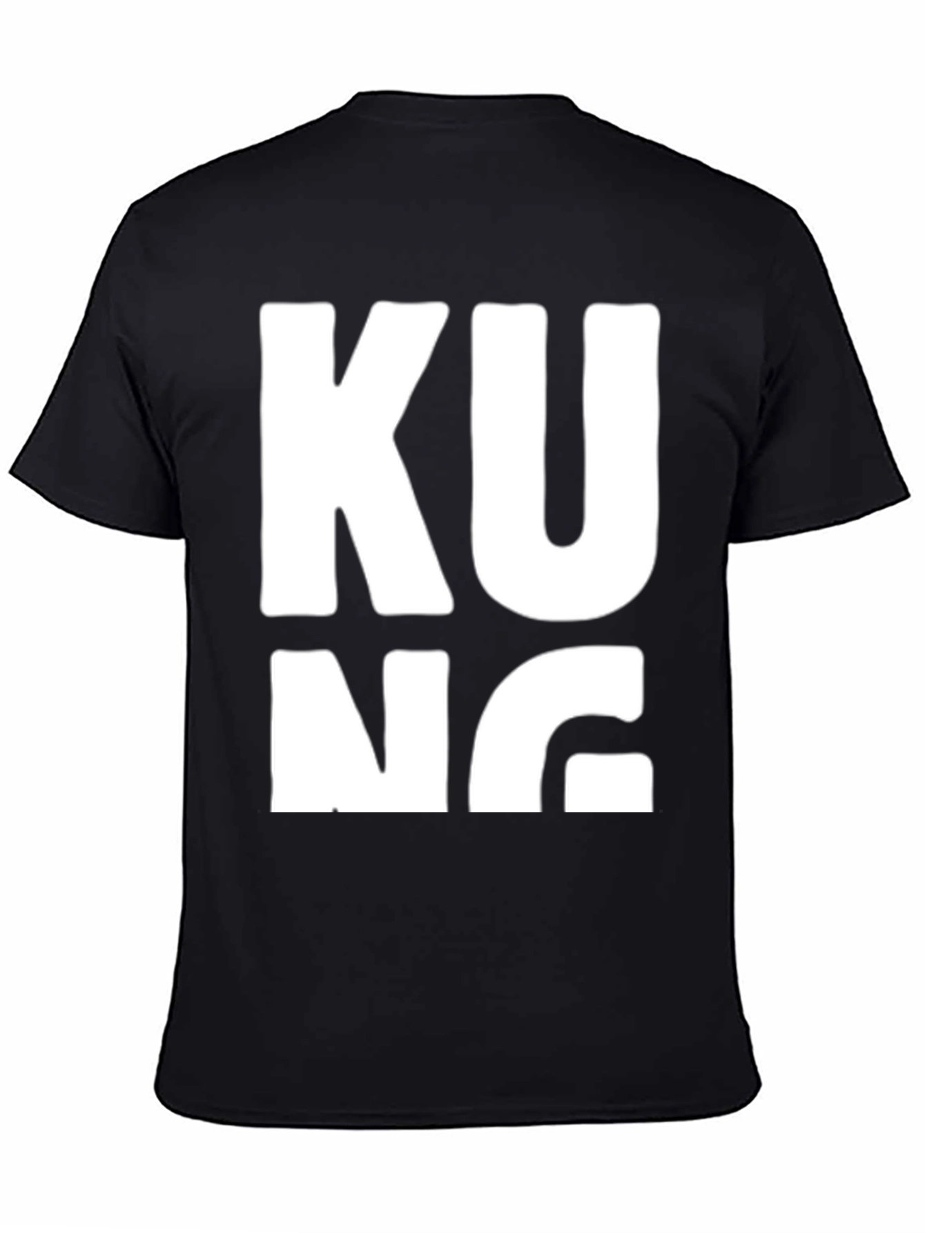 Kung Fu T-Shirt - Black Graphic Tee