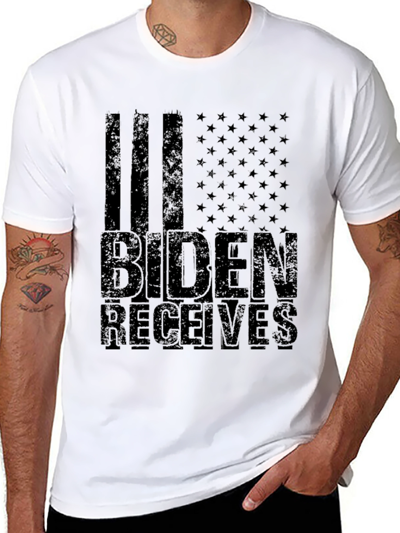 Biden Receives Graphic Print Tee