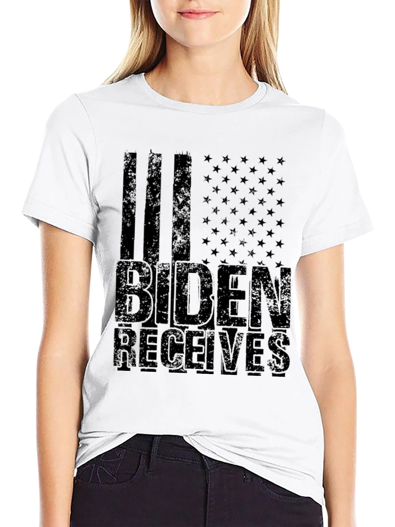 Biden Receives Graphic Print Tee