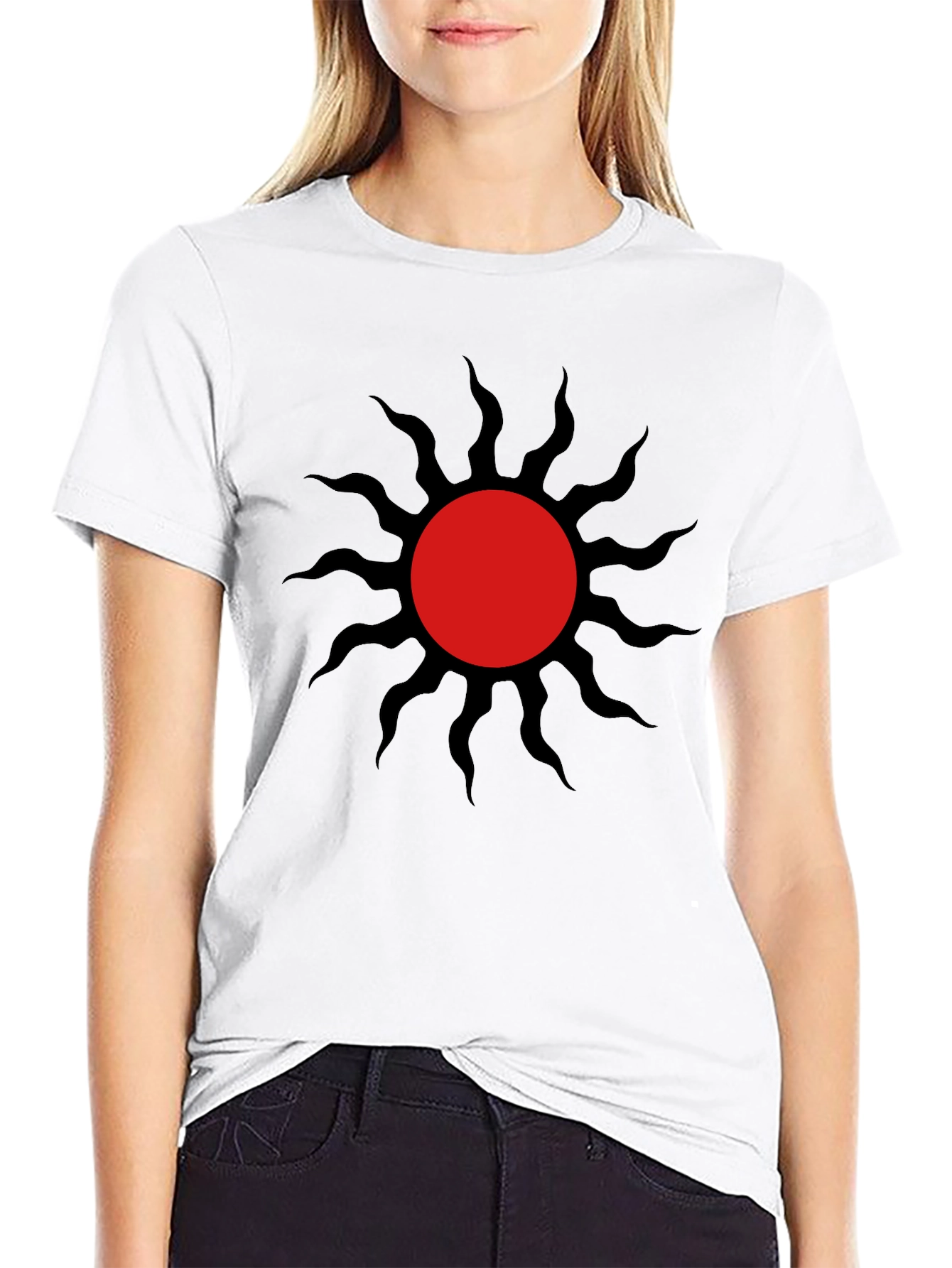 Solar Symbol T-Shirt - Bold Graphic Tee