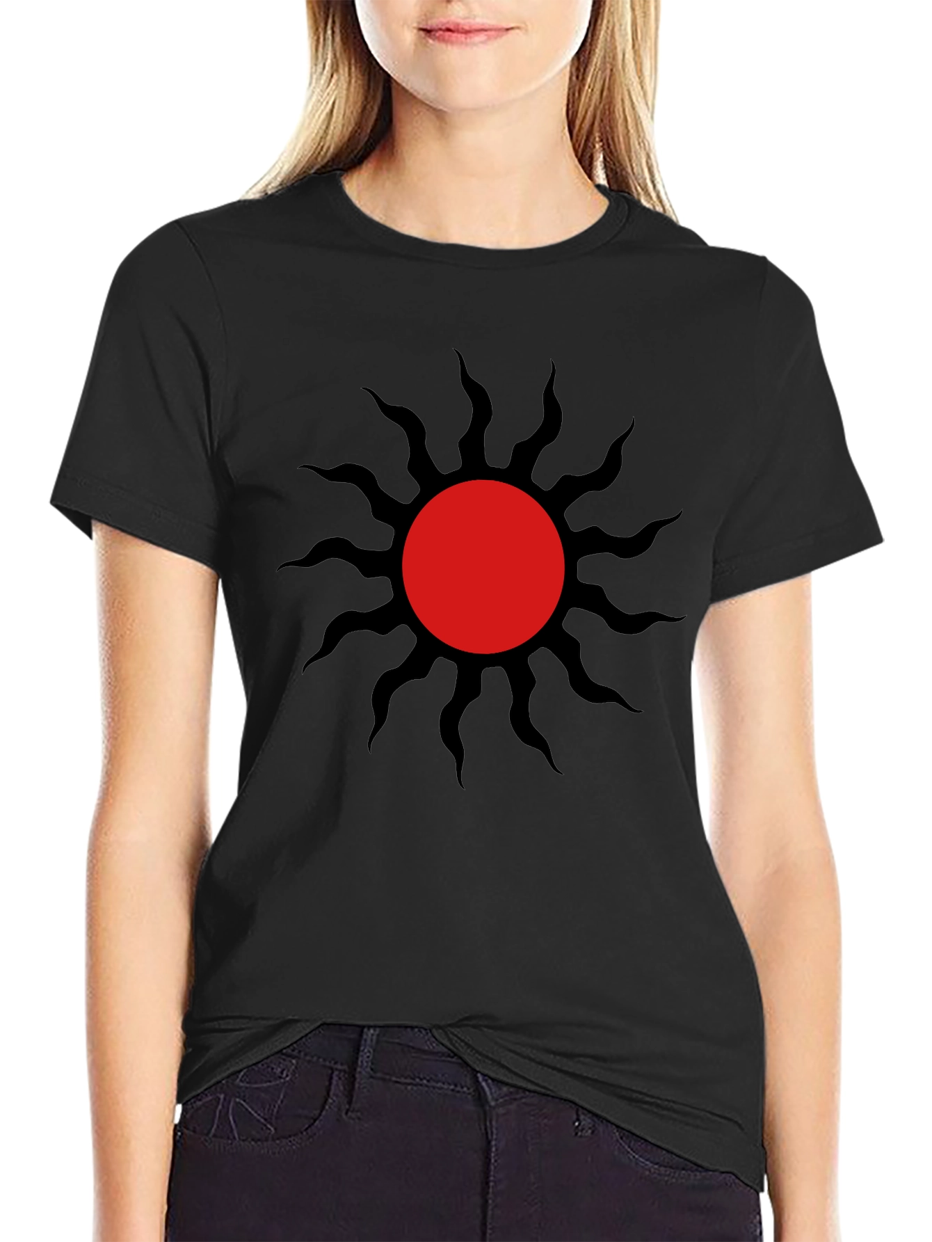 Solar Symbol T-Shirt - Bold Graphic Tee