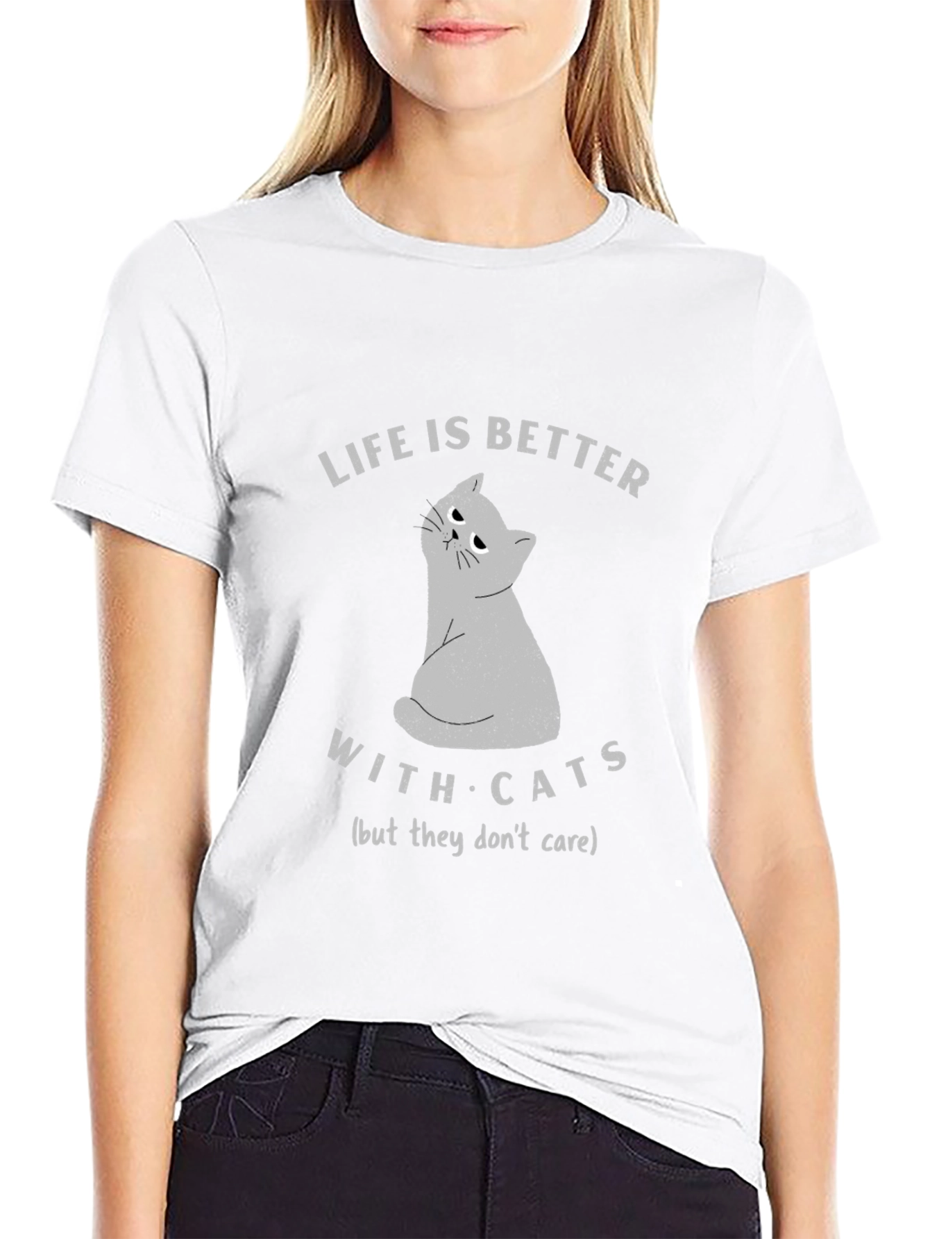 Life is Better With Cats T-Shirt