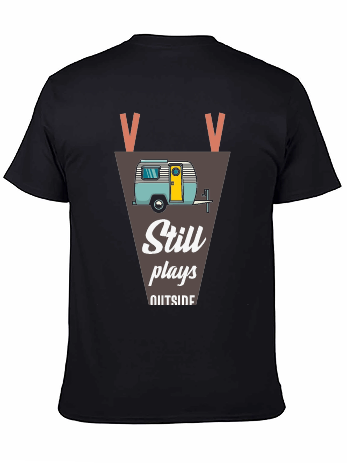 Still Plays Outside Camper Graphic T-Shirt