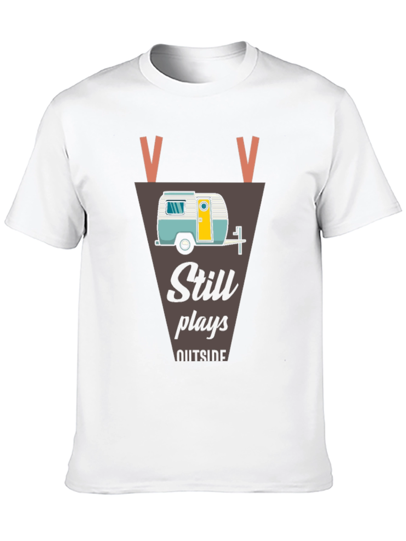Still Plays Outside Camper Graphic T-Shirt