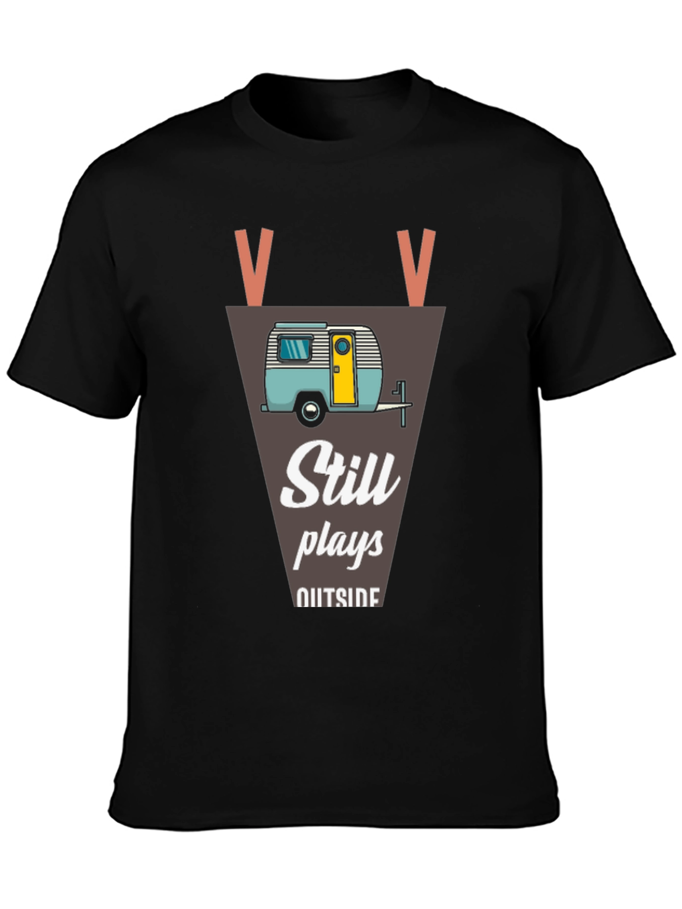 Still Plays Outside Camper Graphic T-Shirt