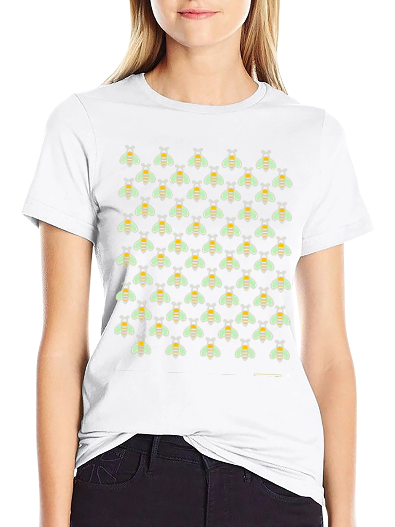 Bumble Bee Pattern T-Shirt