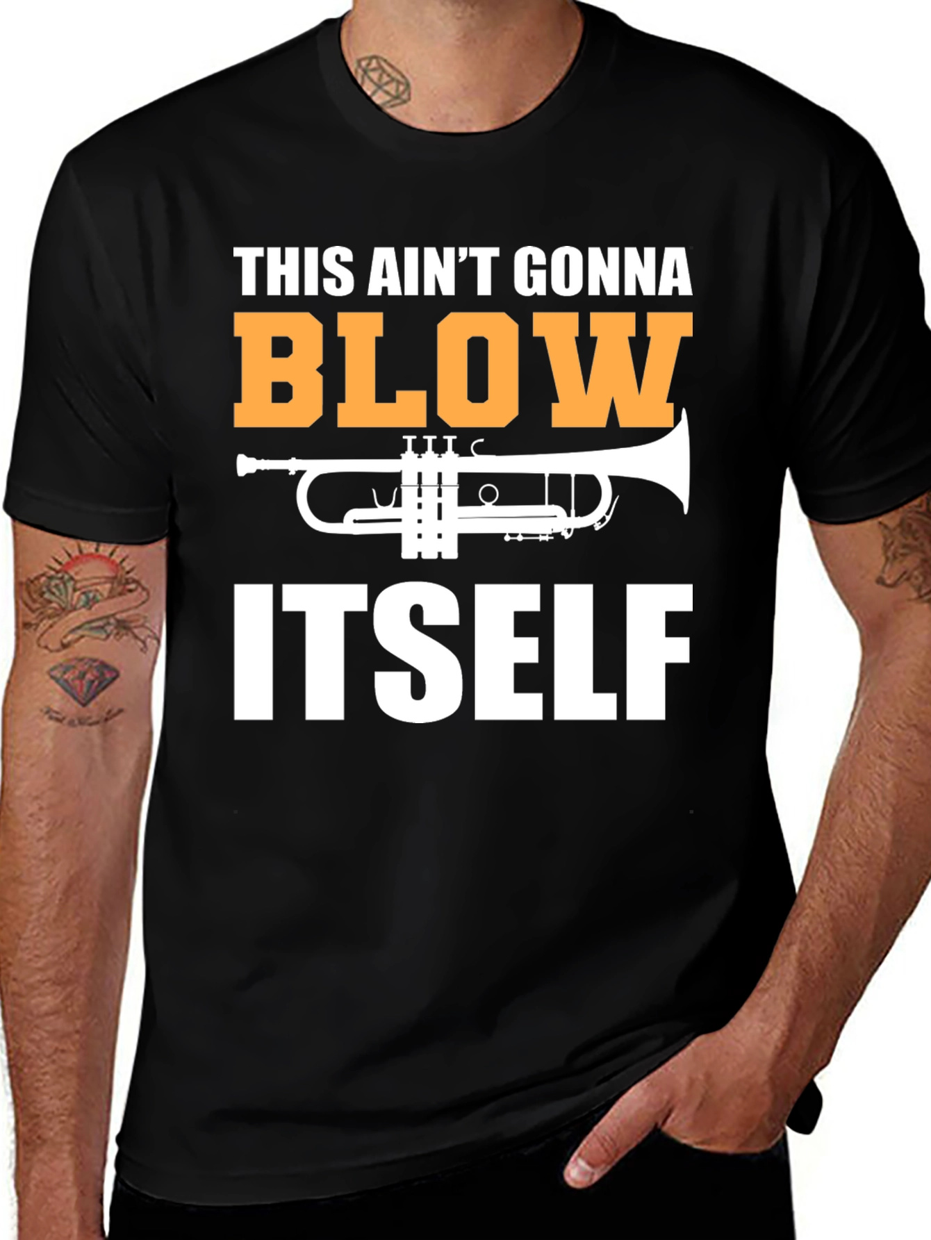 This Aint Gonna Blow Itself T-Shirt - Musician Tee