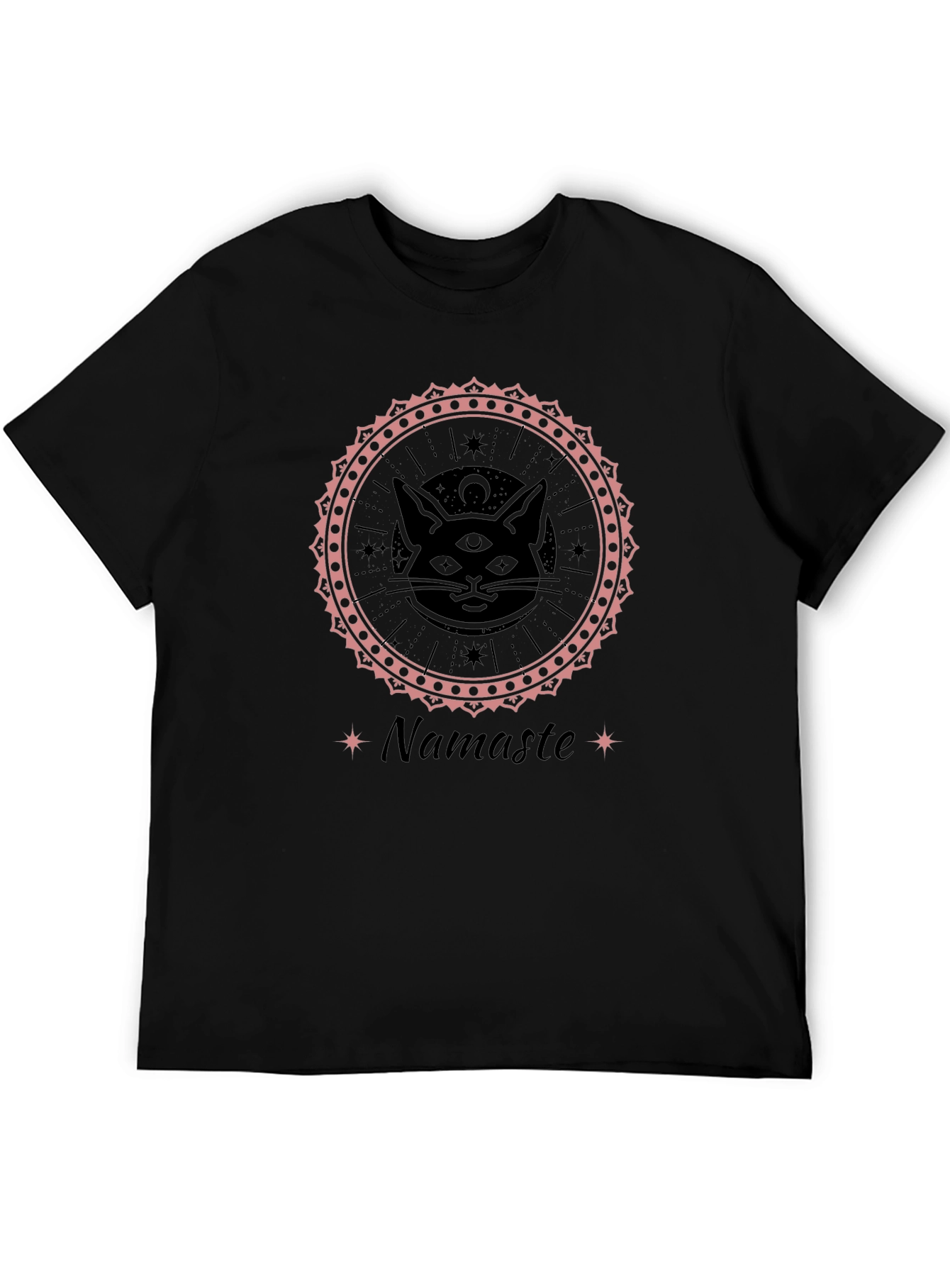 Namaste Cat T-Shirt - Third Eye Chakra Tee