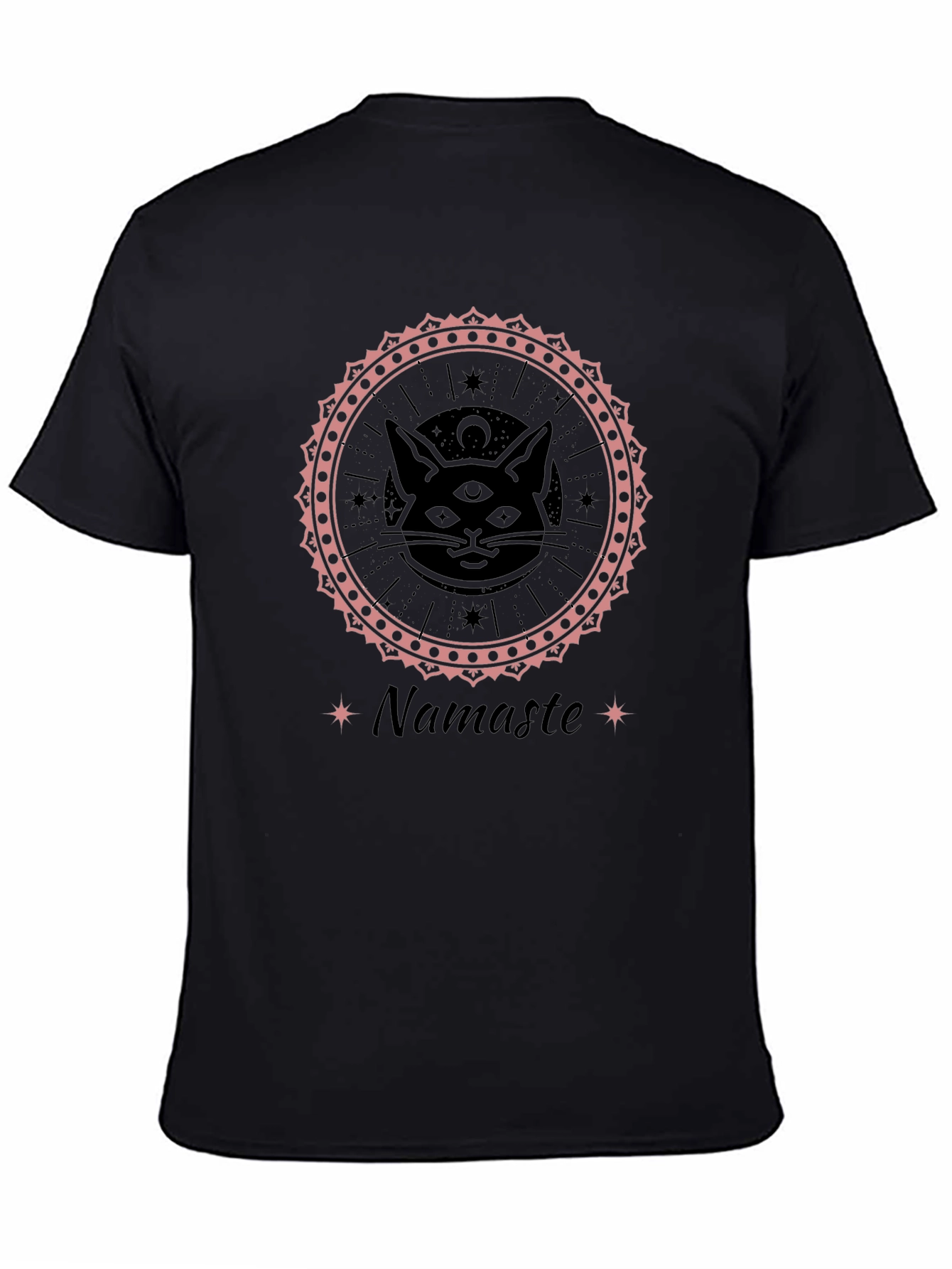 Namaste Cat T-Shirt - Third Eye Chakra Tee