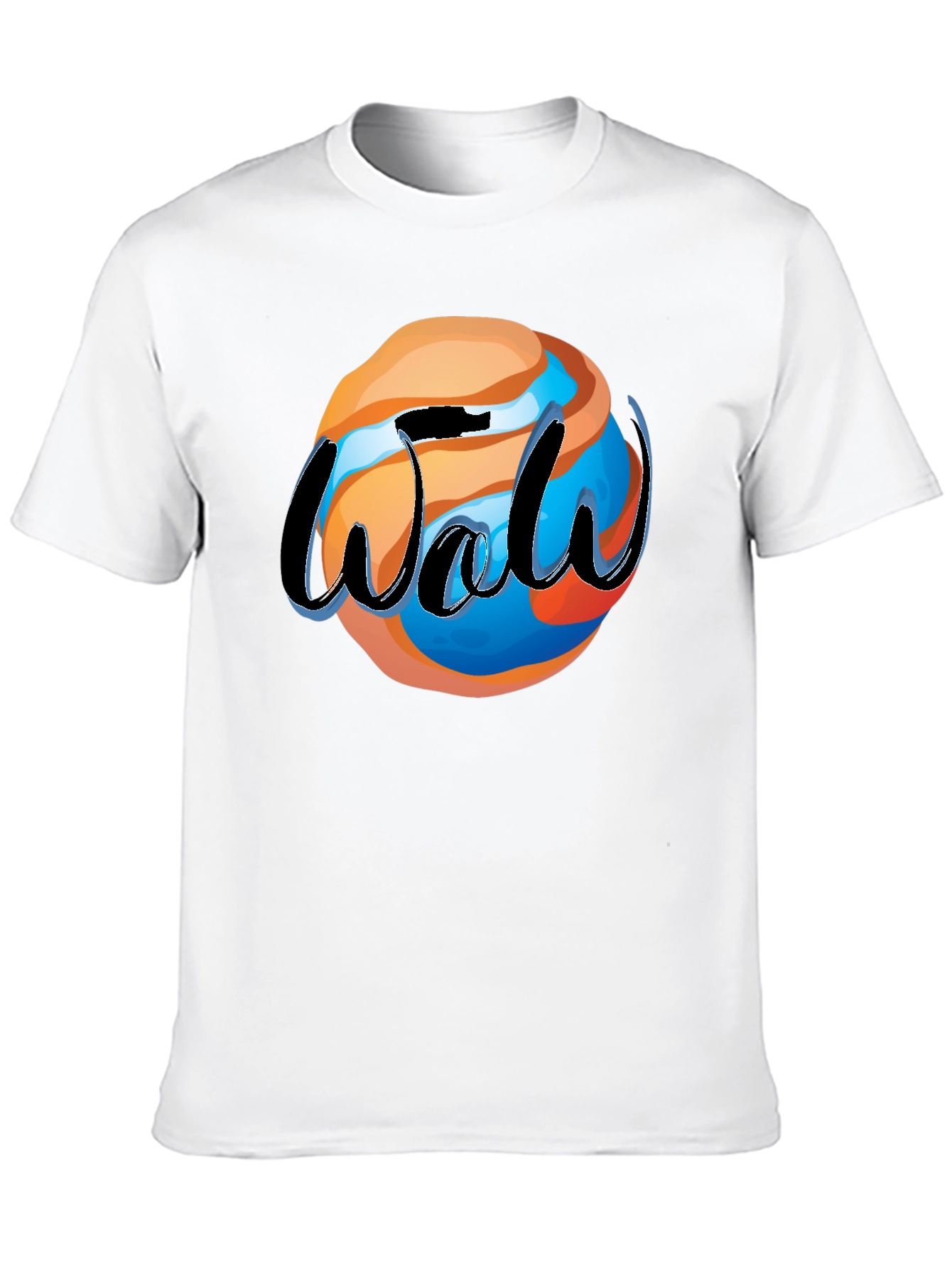 Cool Graphic Tee - Globe Design