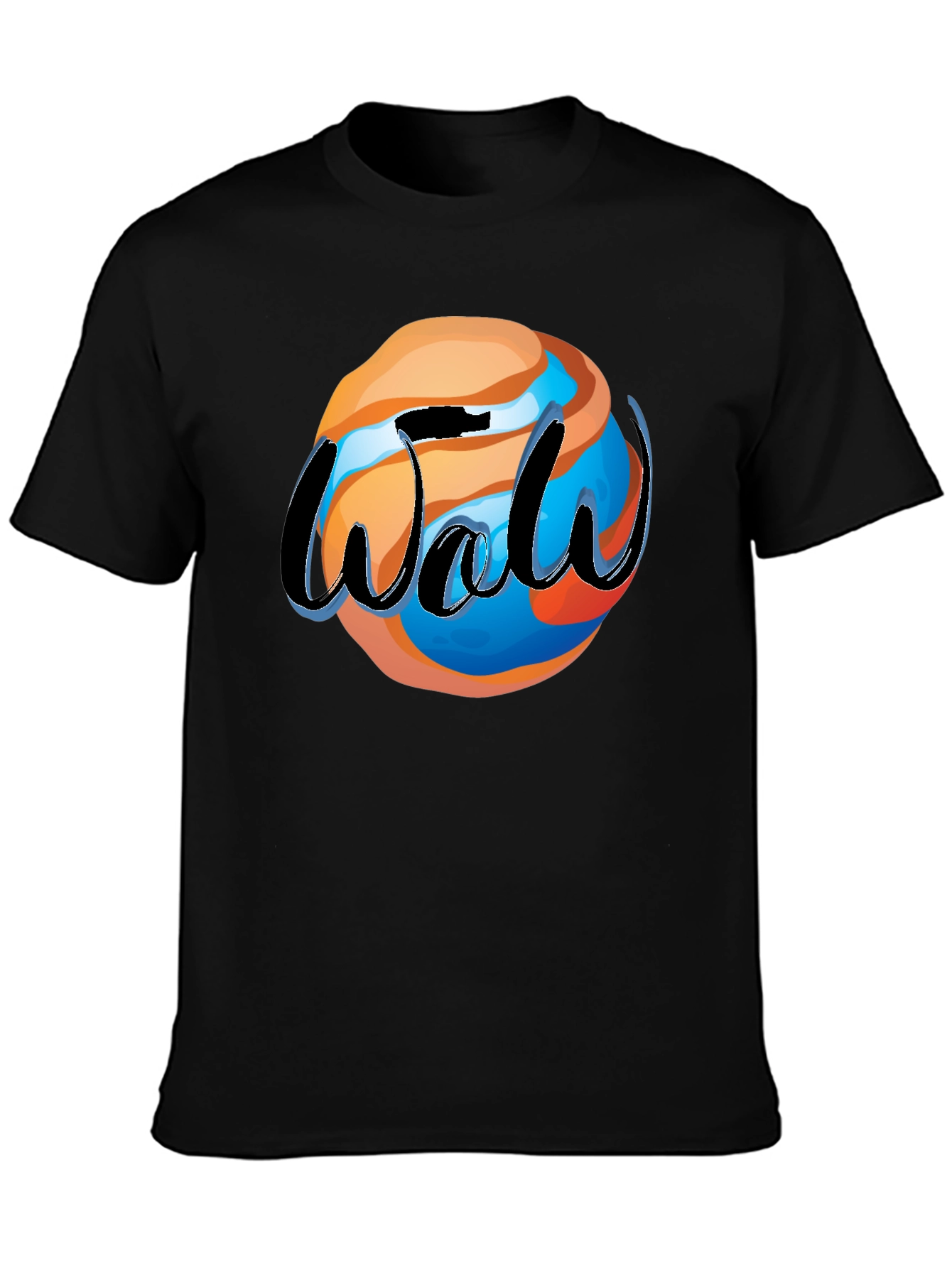Cool Graphic Tee - Globe Design