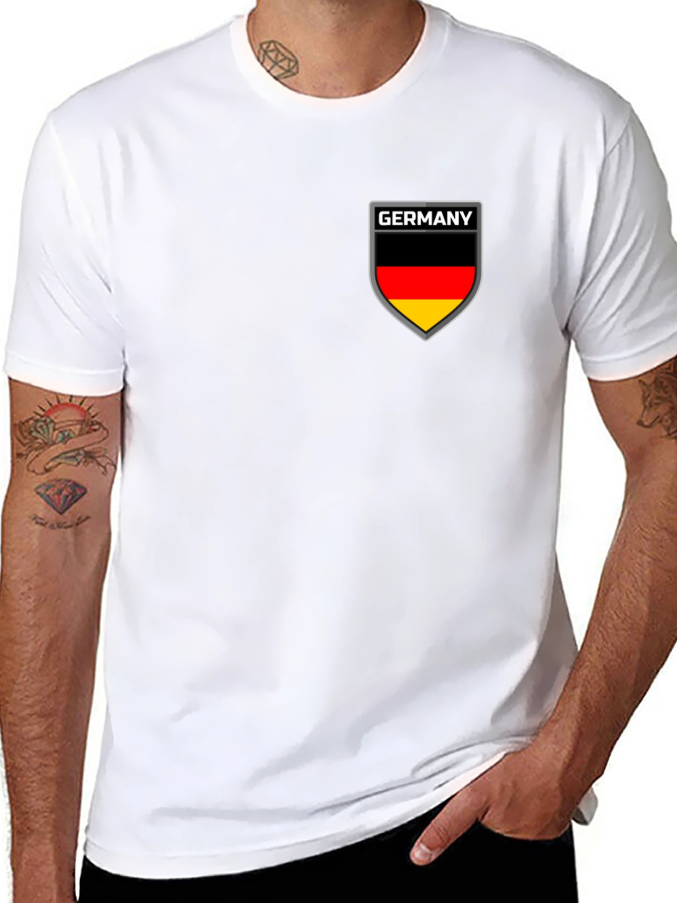 Germany Flag Shield T-Shirt