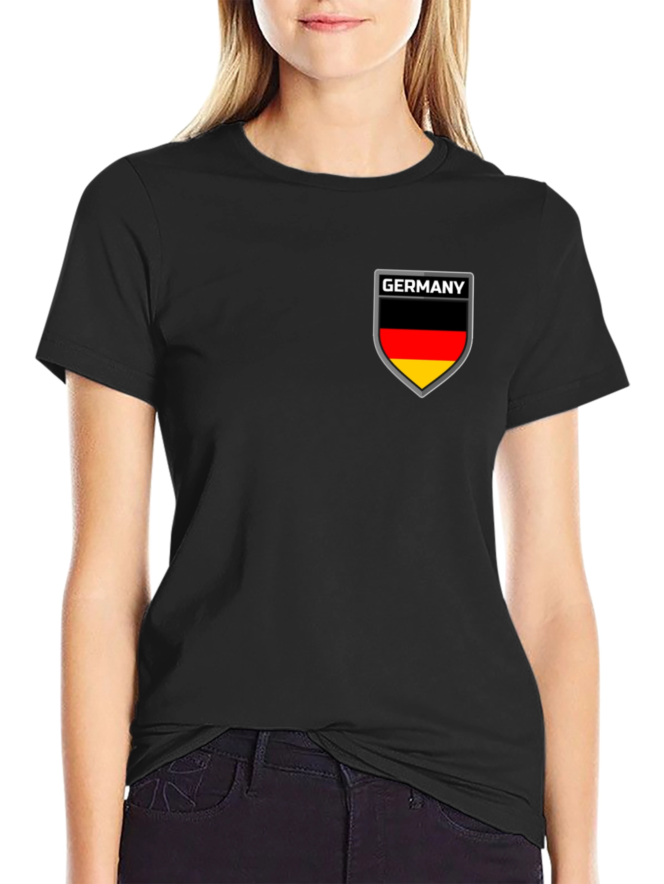 Germany Flag Shield T-Shirt