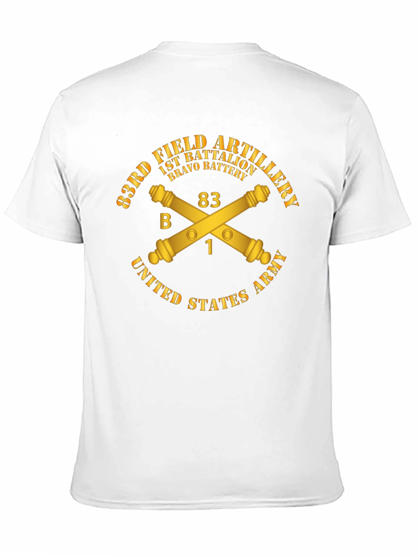 83rd Field Artillery T-Shirt - Bravo Battery