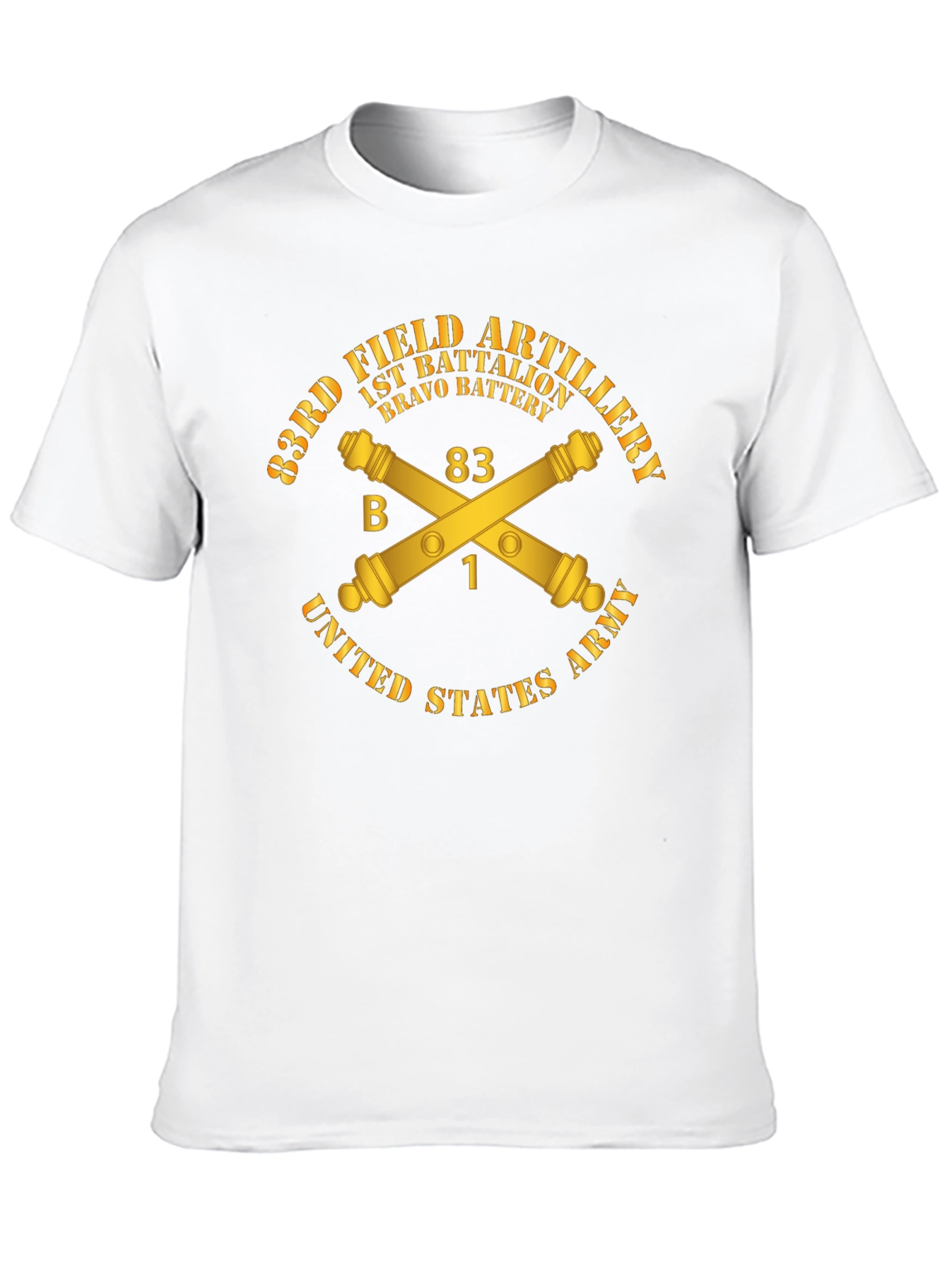 83rd Field Artillery T-Shirt - Bravo Battery