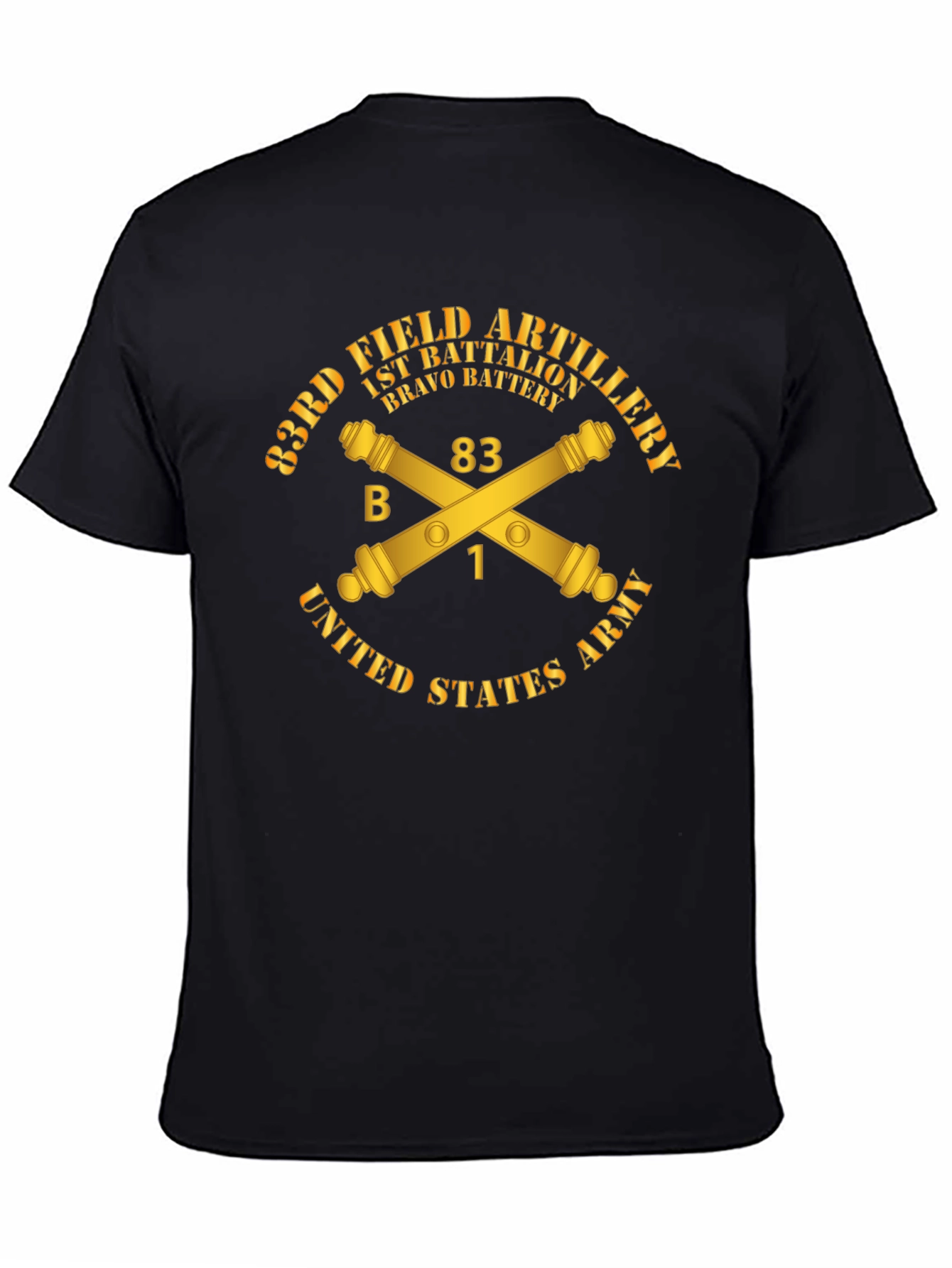 83rd Field Artillery T-Shirt - Bravo Battery